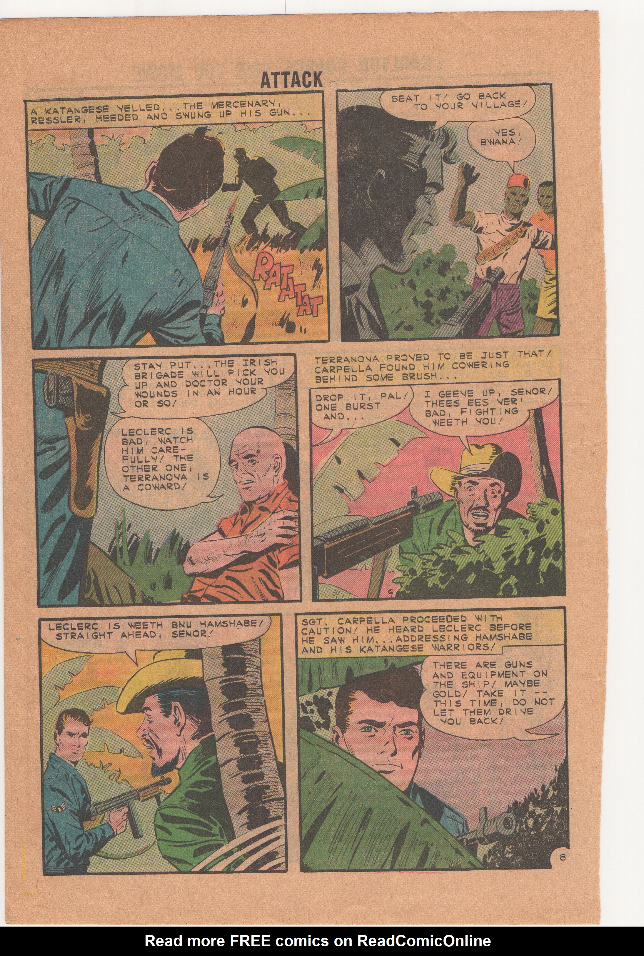 Read online Attack (1962) comic -  Issue #1 - 10
