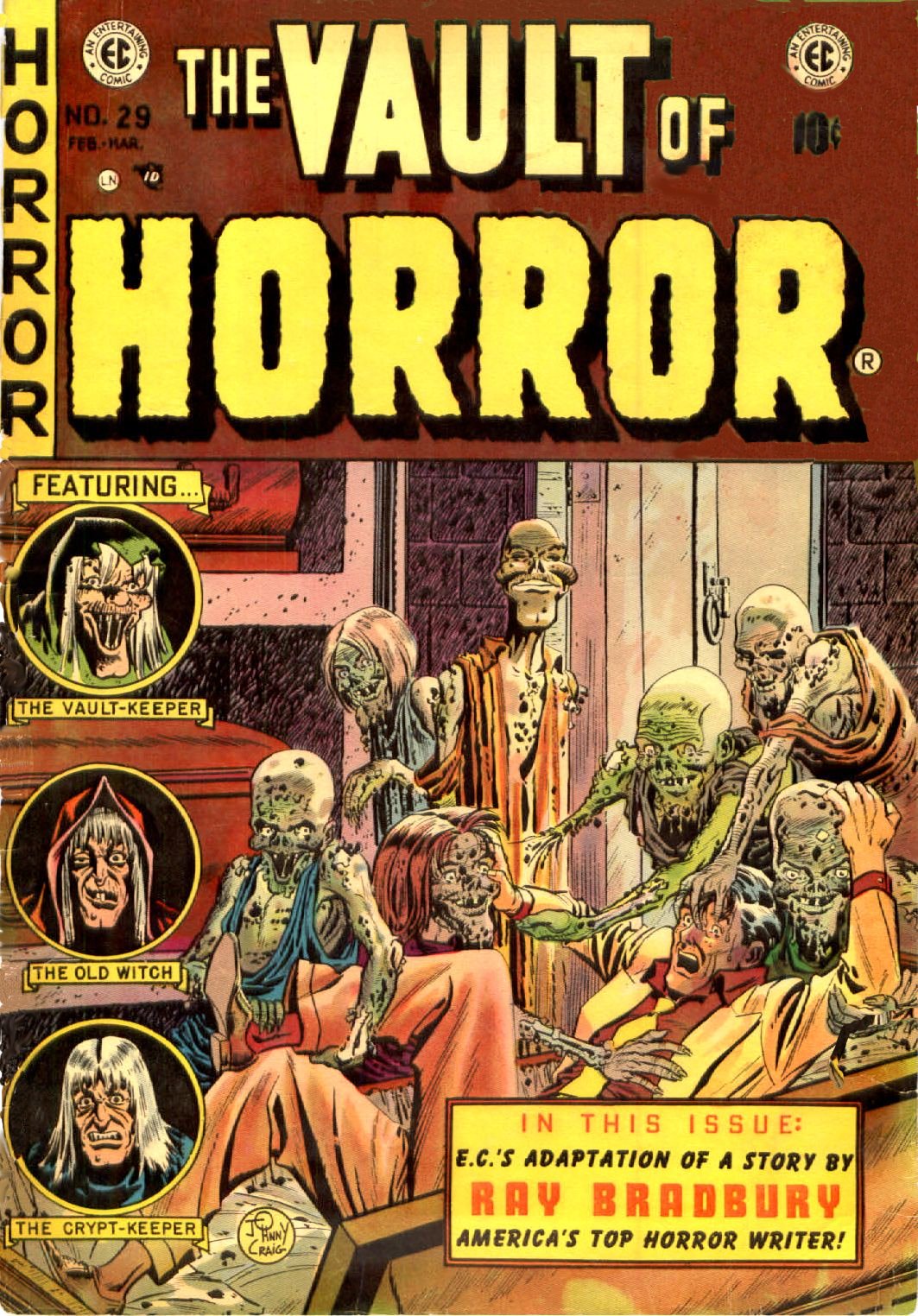 Read online The Vault of Horror (1950) comic -  Issue #29 - 1