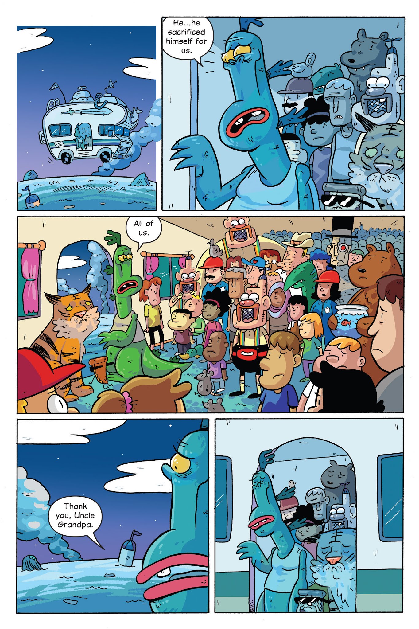 Read online Uncle Grandpa in Uncle Grandpaland comic -  Issue # TPB - 134