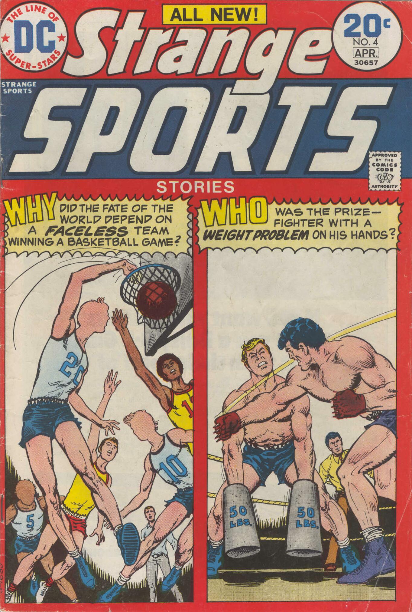 Read online Strange Sports Stories (1973) comic -  Issue #4 - 1