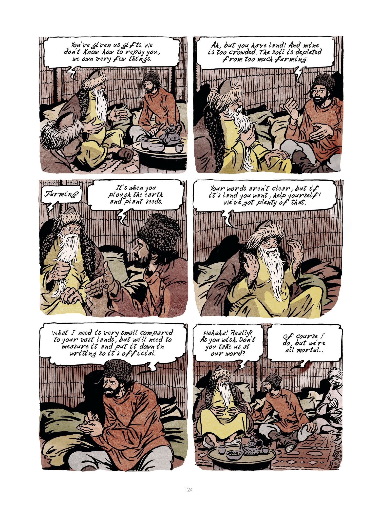 Read online How Much Land Does A Man Need? comic -  Issue # TPB - 118