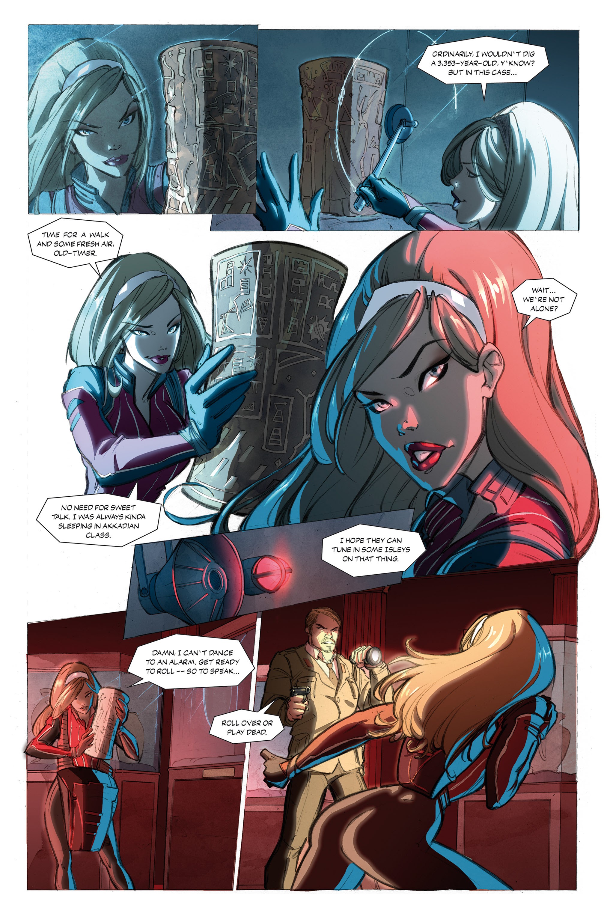 Read online Extinction Seed comic -  Issue #1 - 4