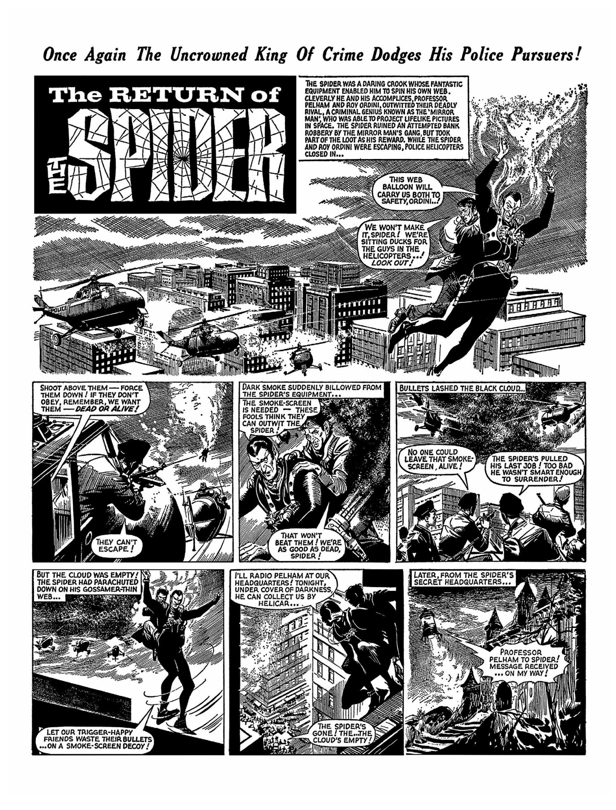 Read online The Spider's Syndicate of Crime comic -  Issue # TPB - 54