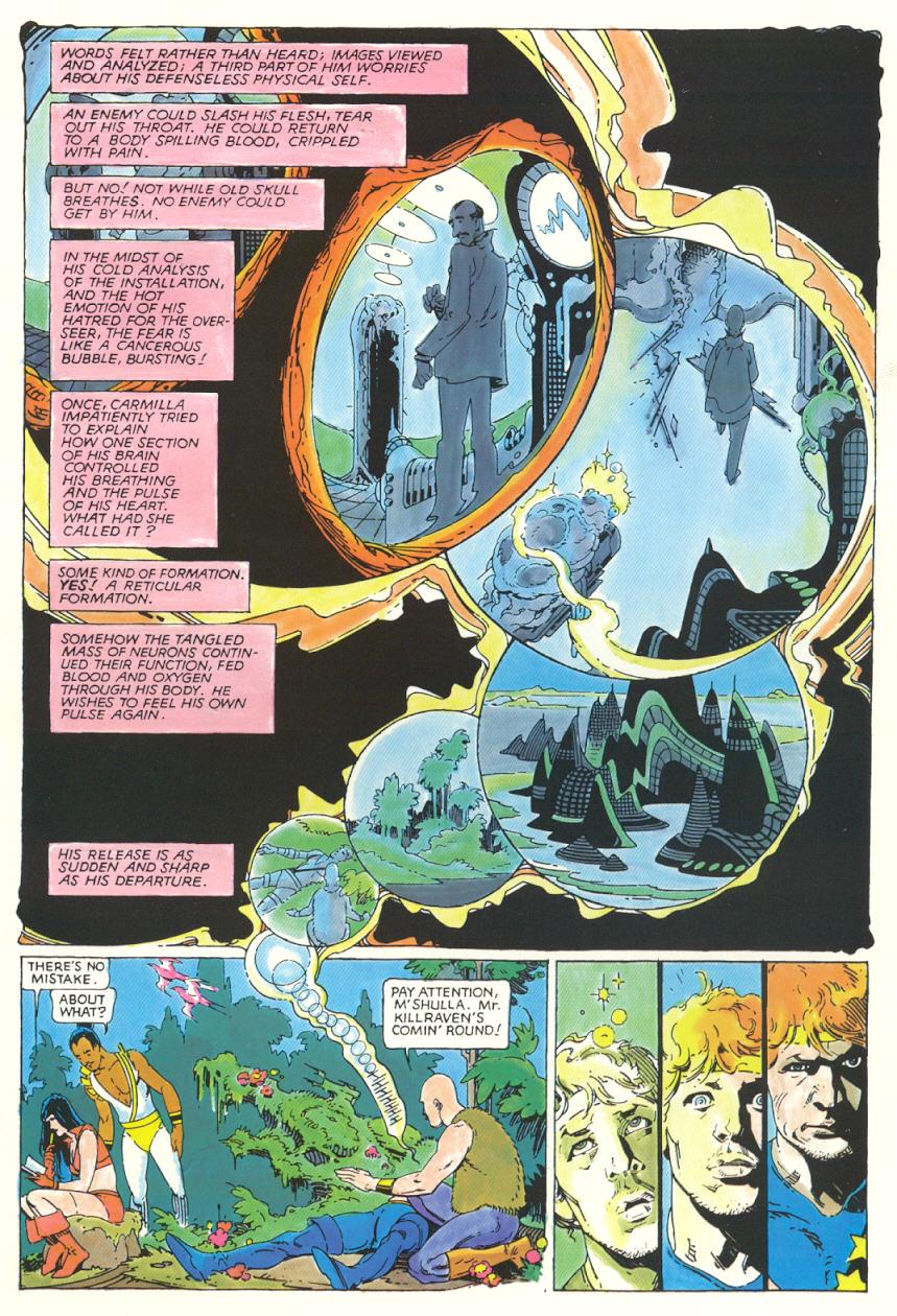 Read online Marvel Graphic Novel comic -  Issue #7 - Killraven - Warrior of the Worlds - 19