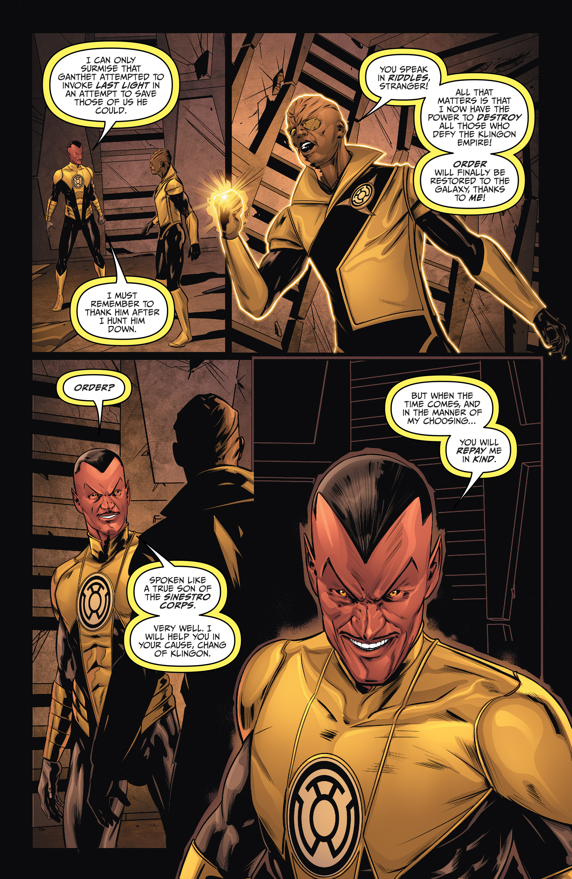 Read online Star Trek/Green Lantern (2015) comic -  Issue #3 - 14
