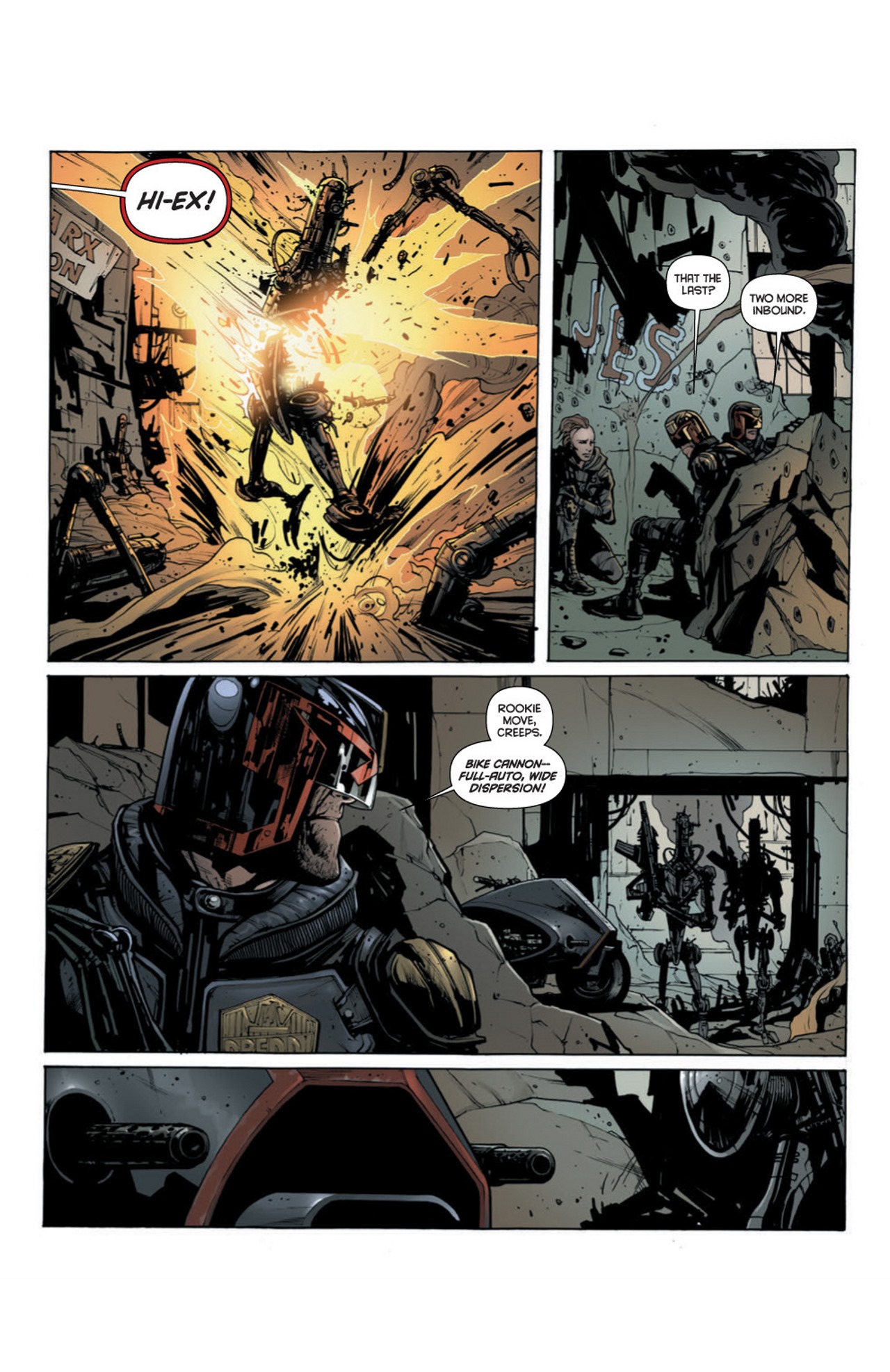 Read online Dredd: Uprise comic -  Issue #2 - 14