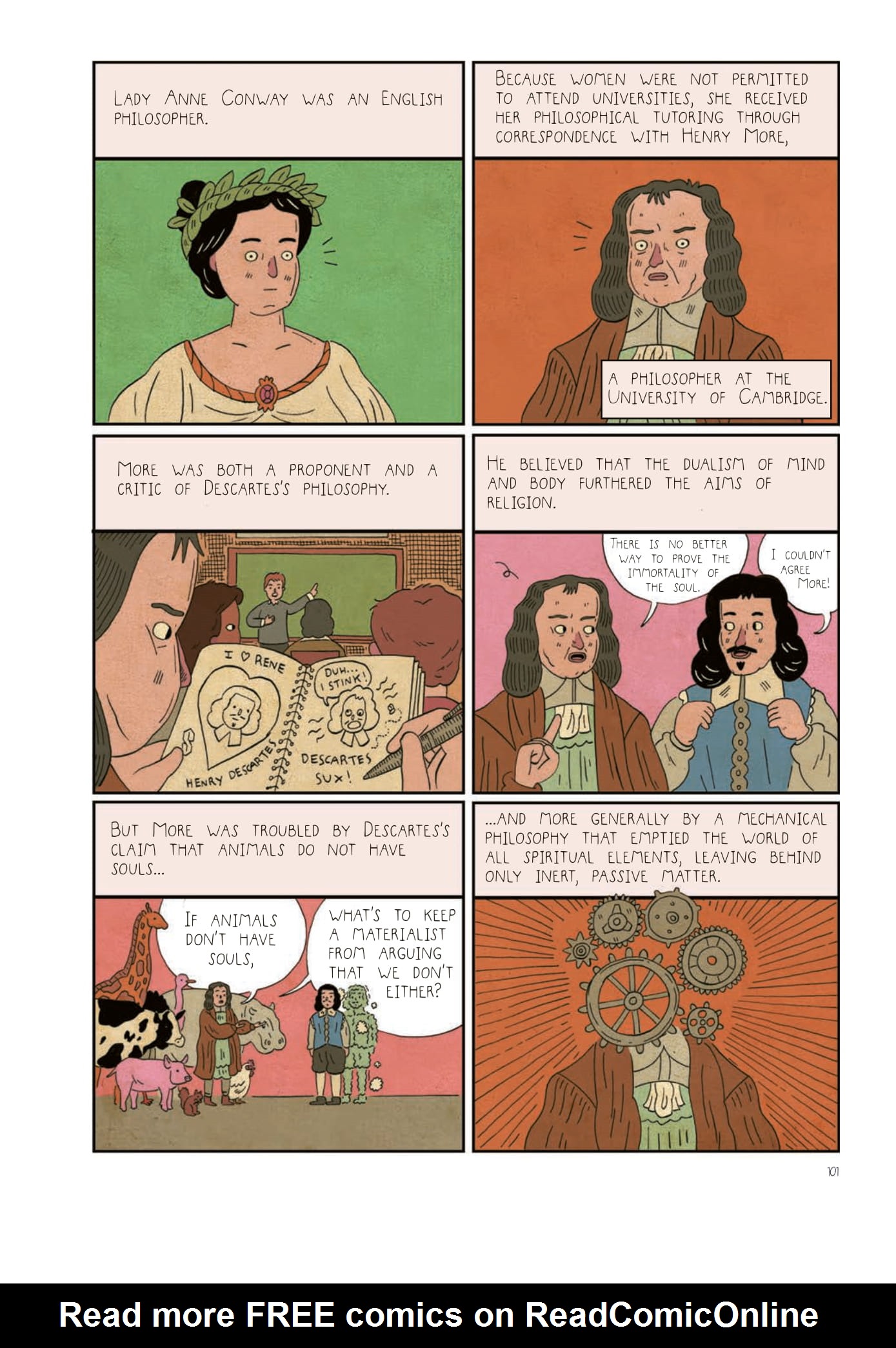 Read online Heretics!: The Wondrous (and Dangerous) Beginnings of Modern Philosophy comic -  Issue # TPB (Part 2) - 3