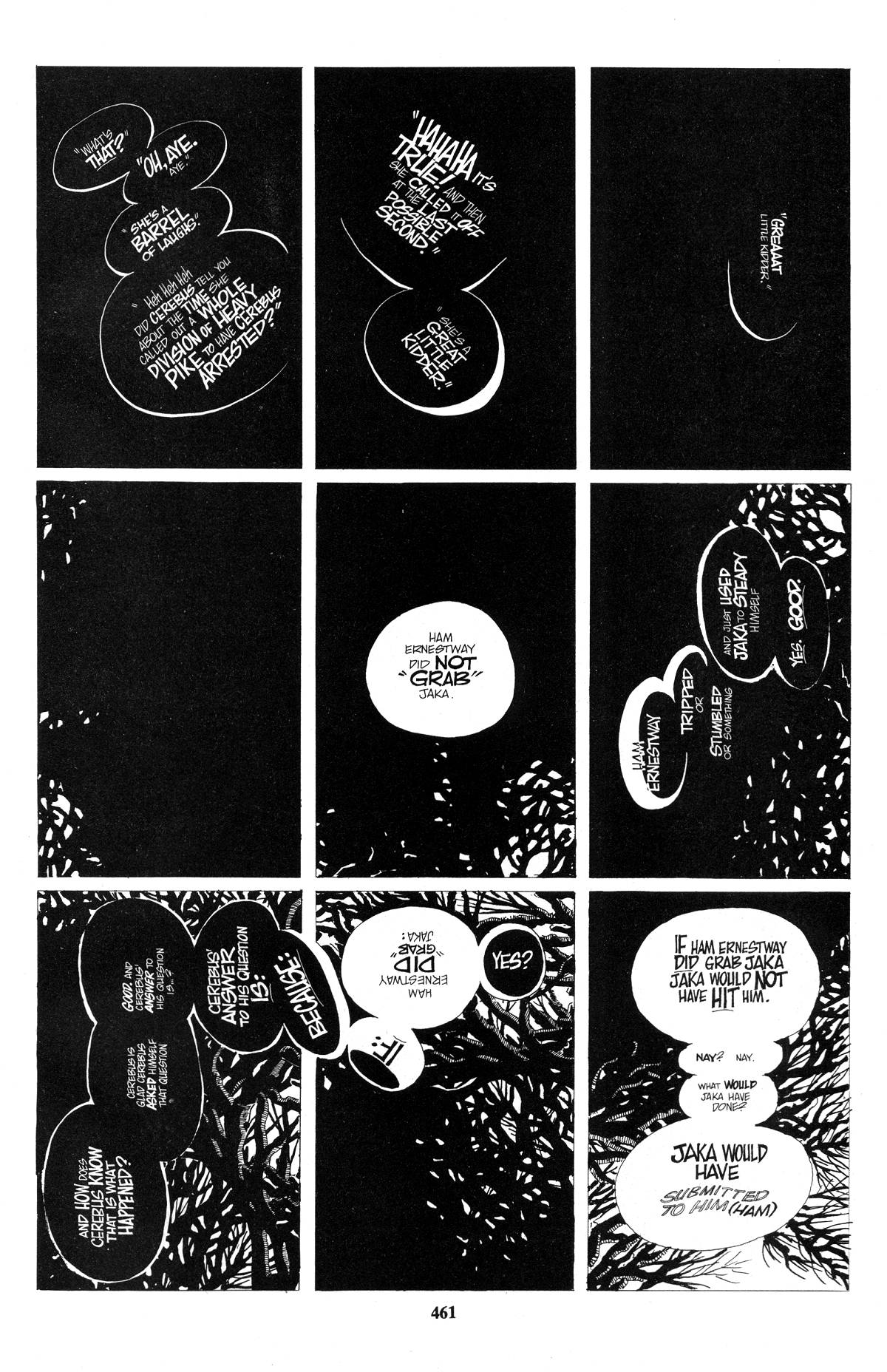 Read online Cerebus comic -  Issue #254 - 18