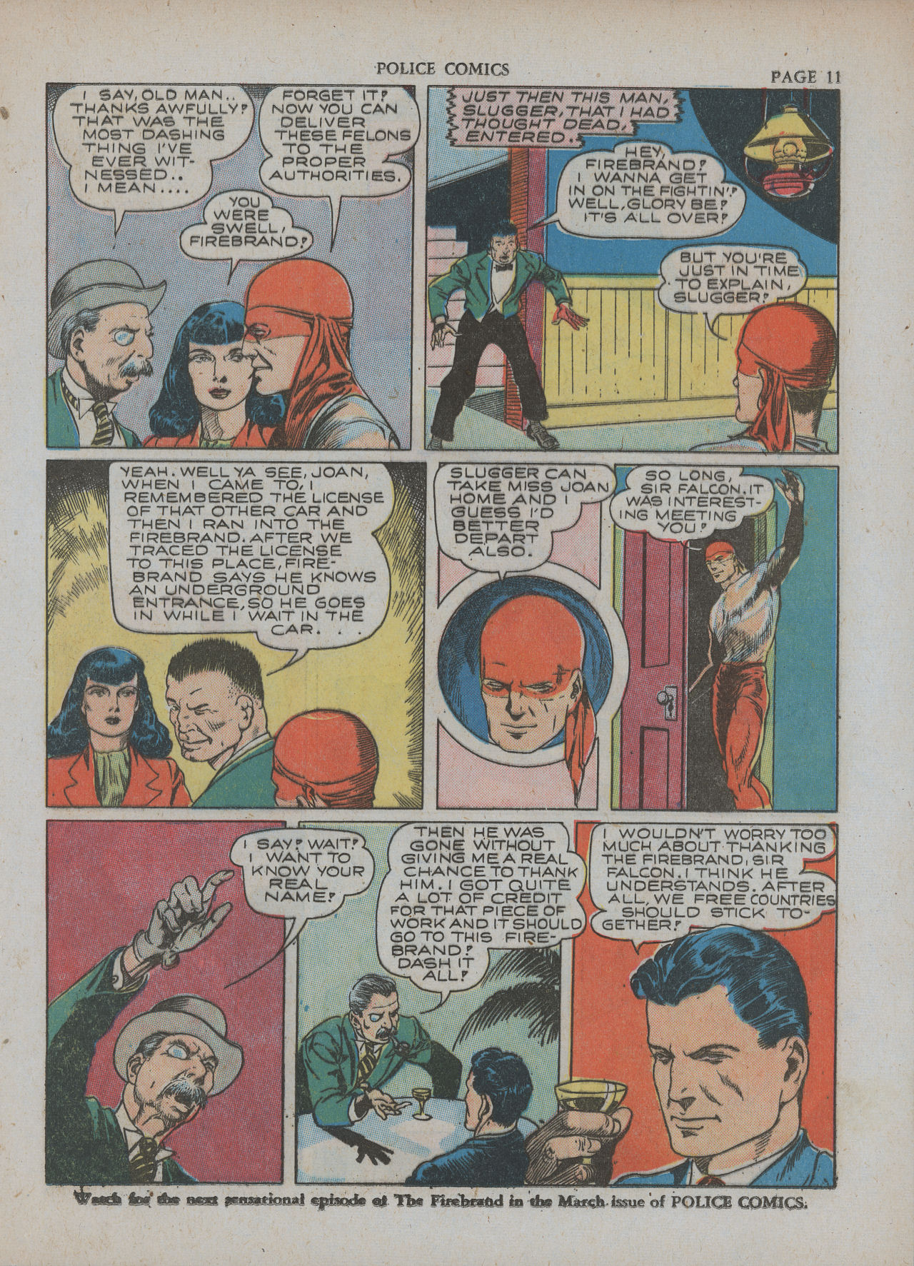 Read online Police Comics comic -  Issue #7 - 15