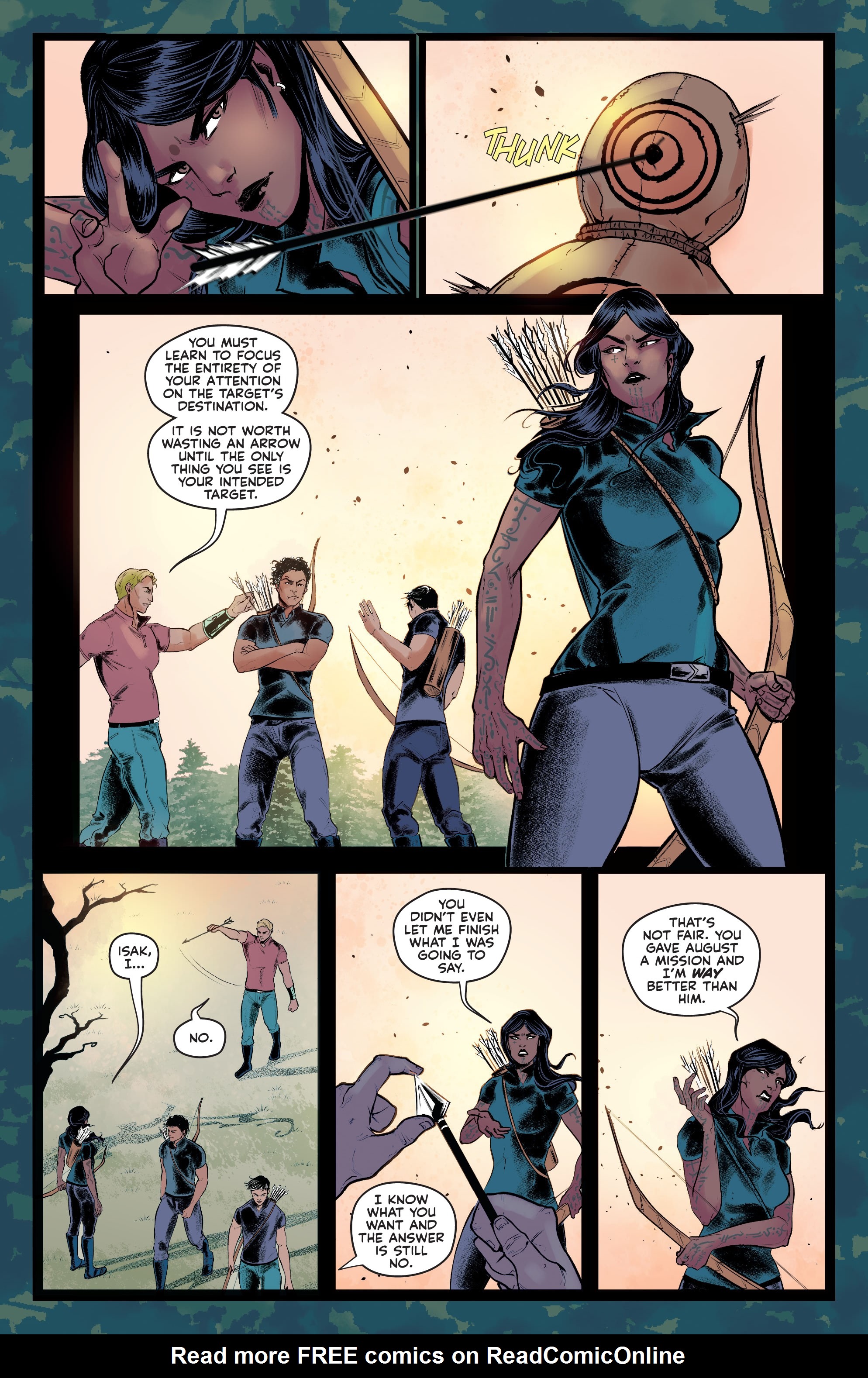 Read online Artemis and the Assassin comic -  Issue #1 - 24
