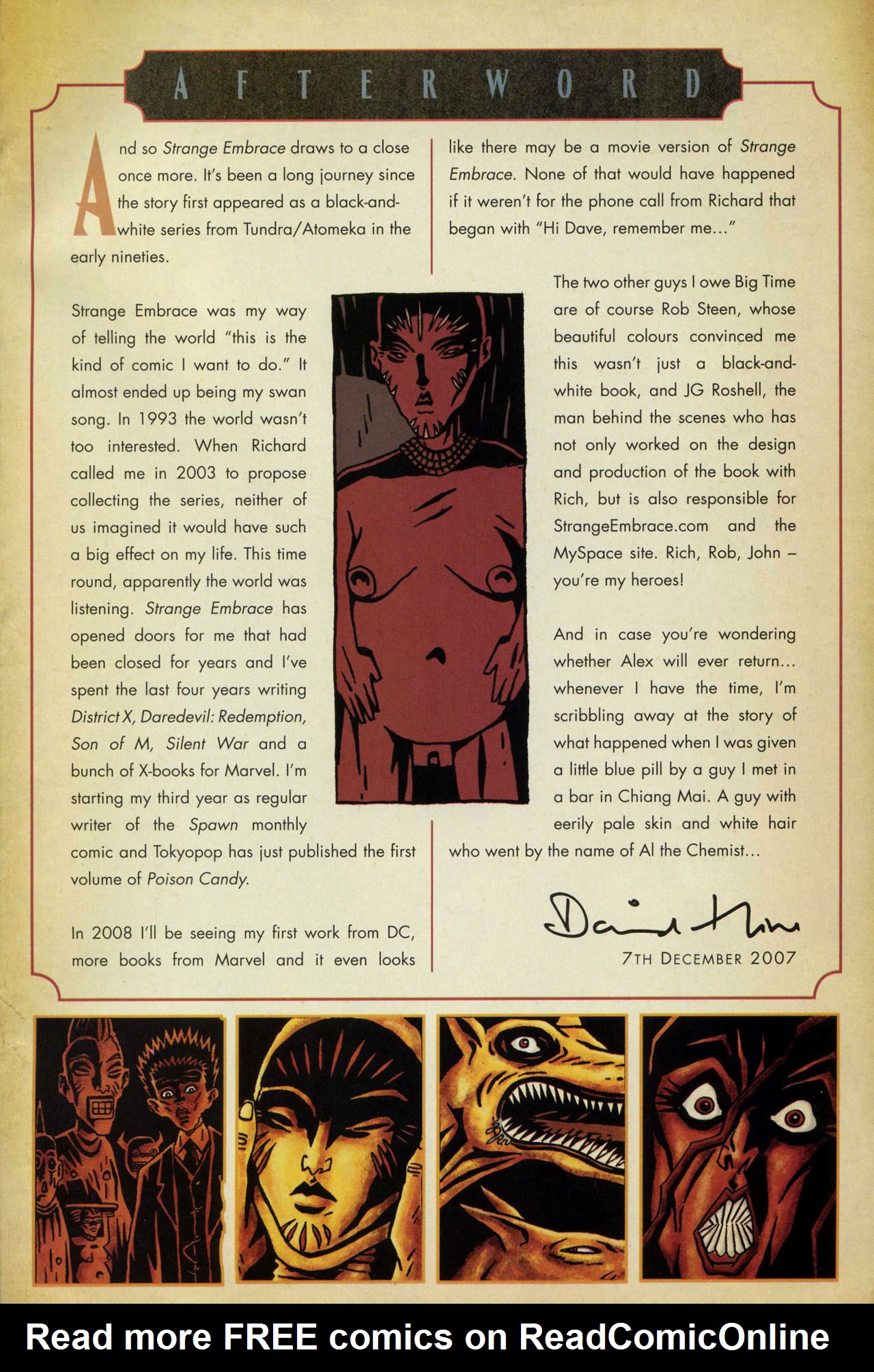 Read online Strange Embrace comic -  Issue #8 - 29