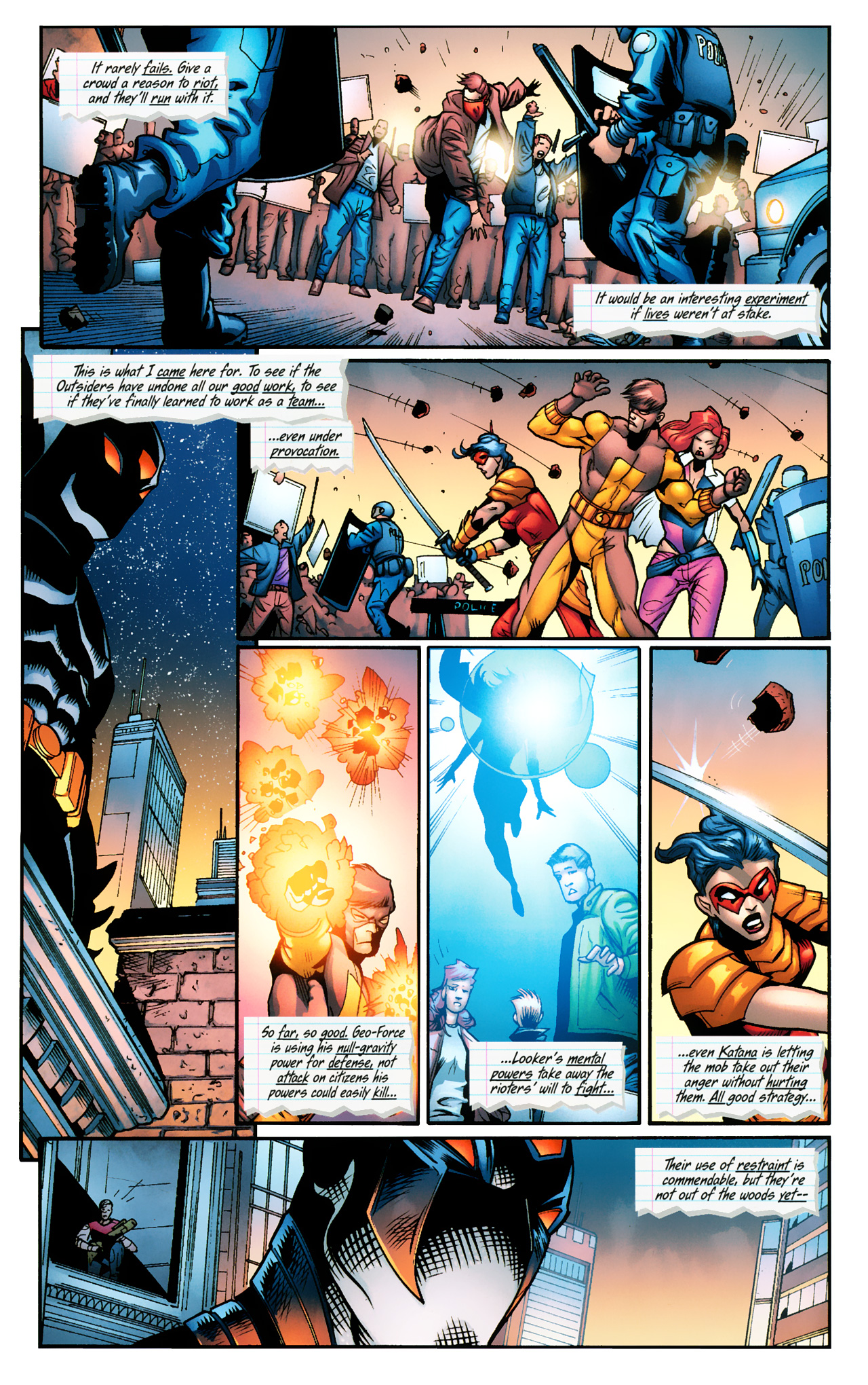 Read online Bruce Wayne: The Road Home comic -  Issue # Issue Outsiders - 12