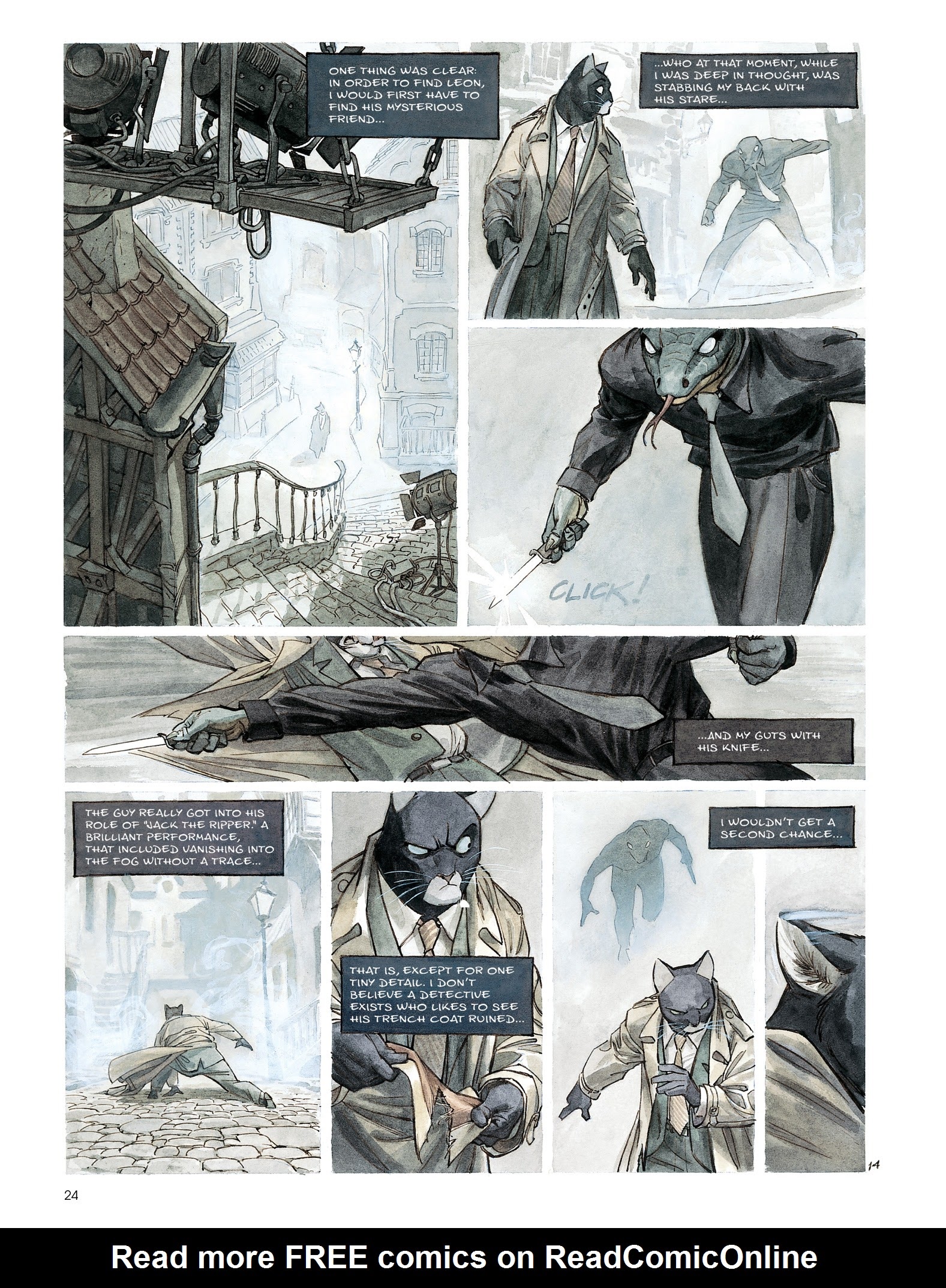 Read online Blacksad: The Collected Stories comic -  Issue # TPB (Part 1) - 26