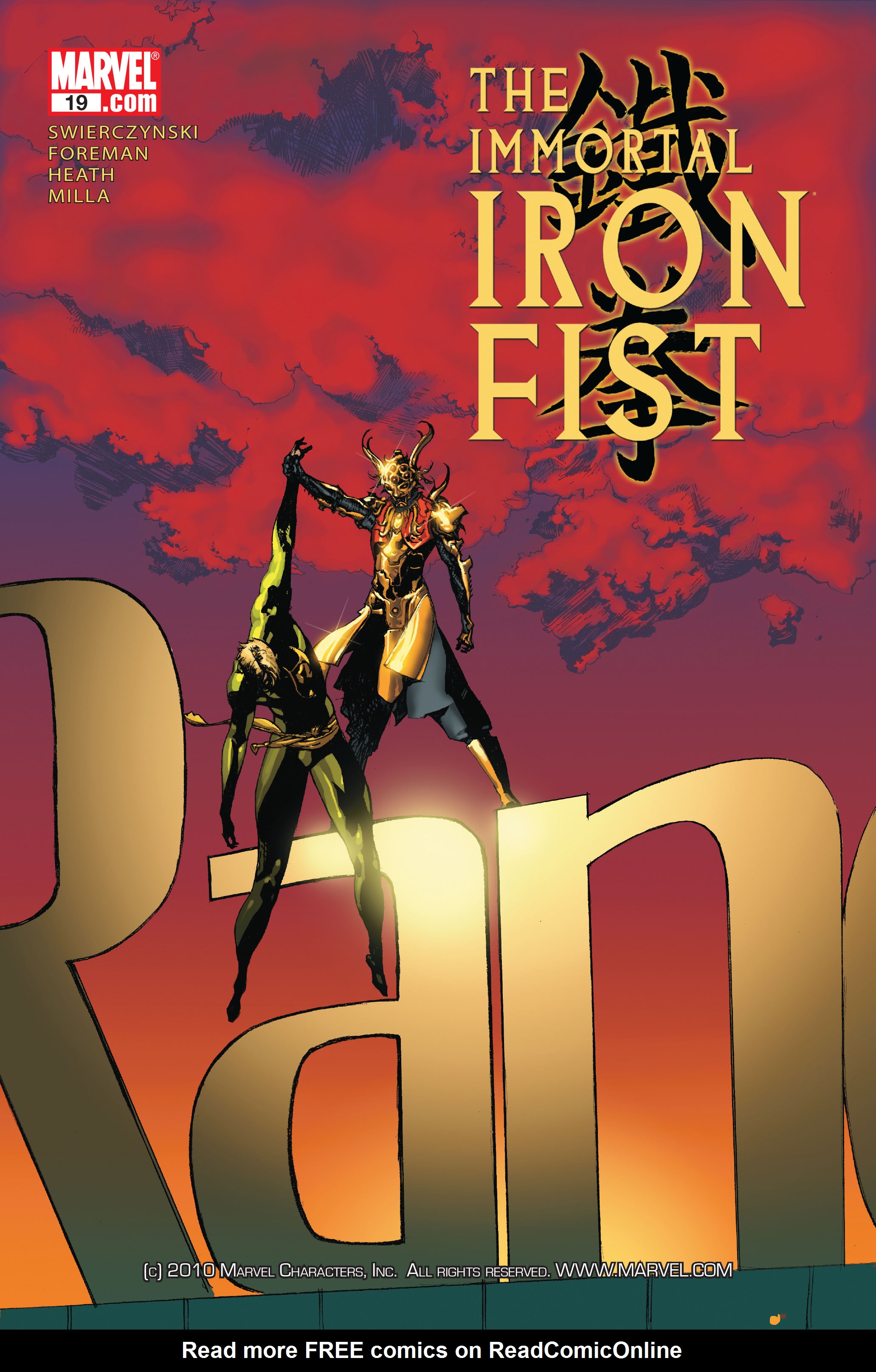 Read online The Immortal Iron Fist comic -  Issue #19 - 1