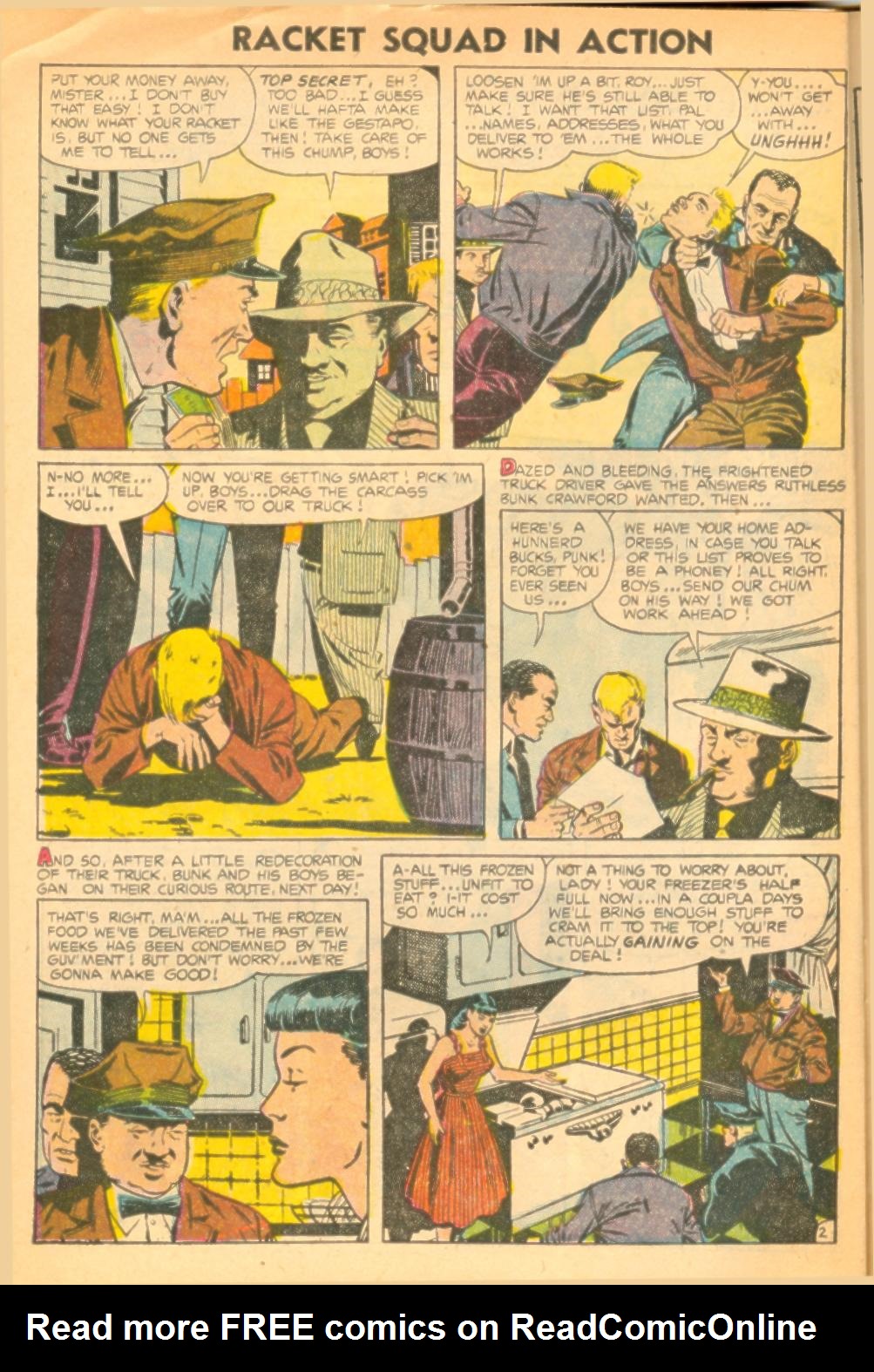 Read online Racket Squad in Action comic -  Issue #14 - 4