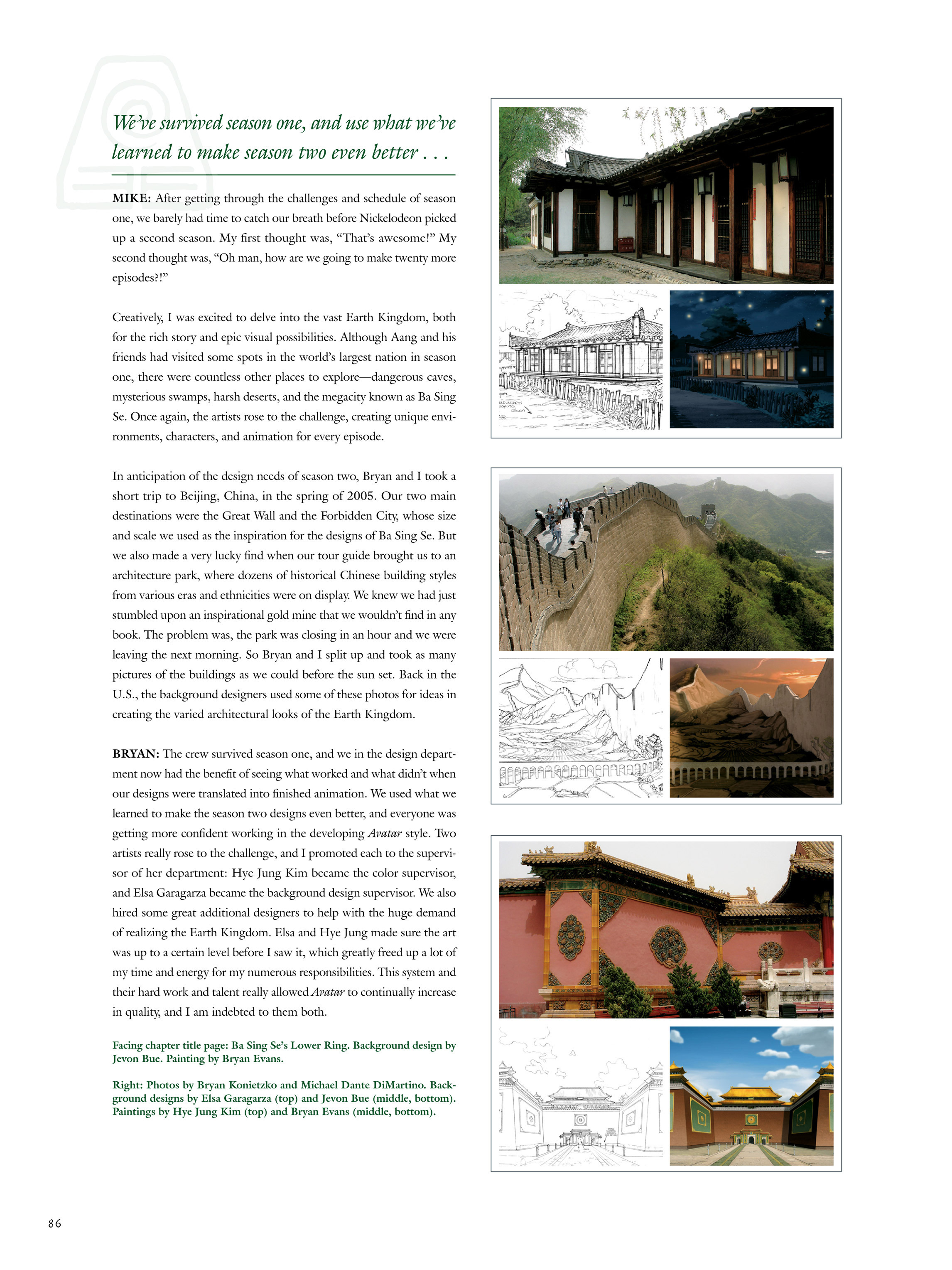 Read online Avatar: The Last Airbender - The Art of the Animated Series comic -  Issue # TPB (Part 1) - 85