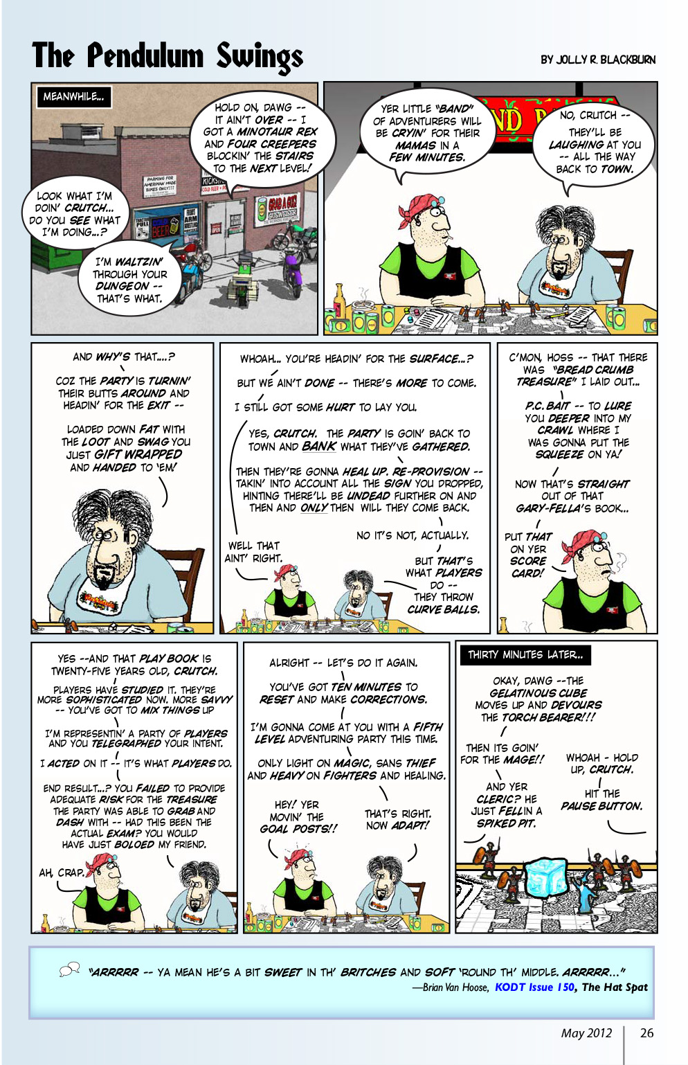 Read online Knights of the Dinner Table comic -  Issue #187 - 28