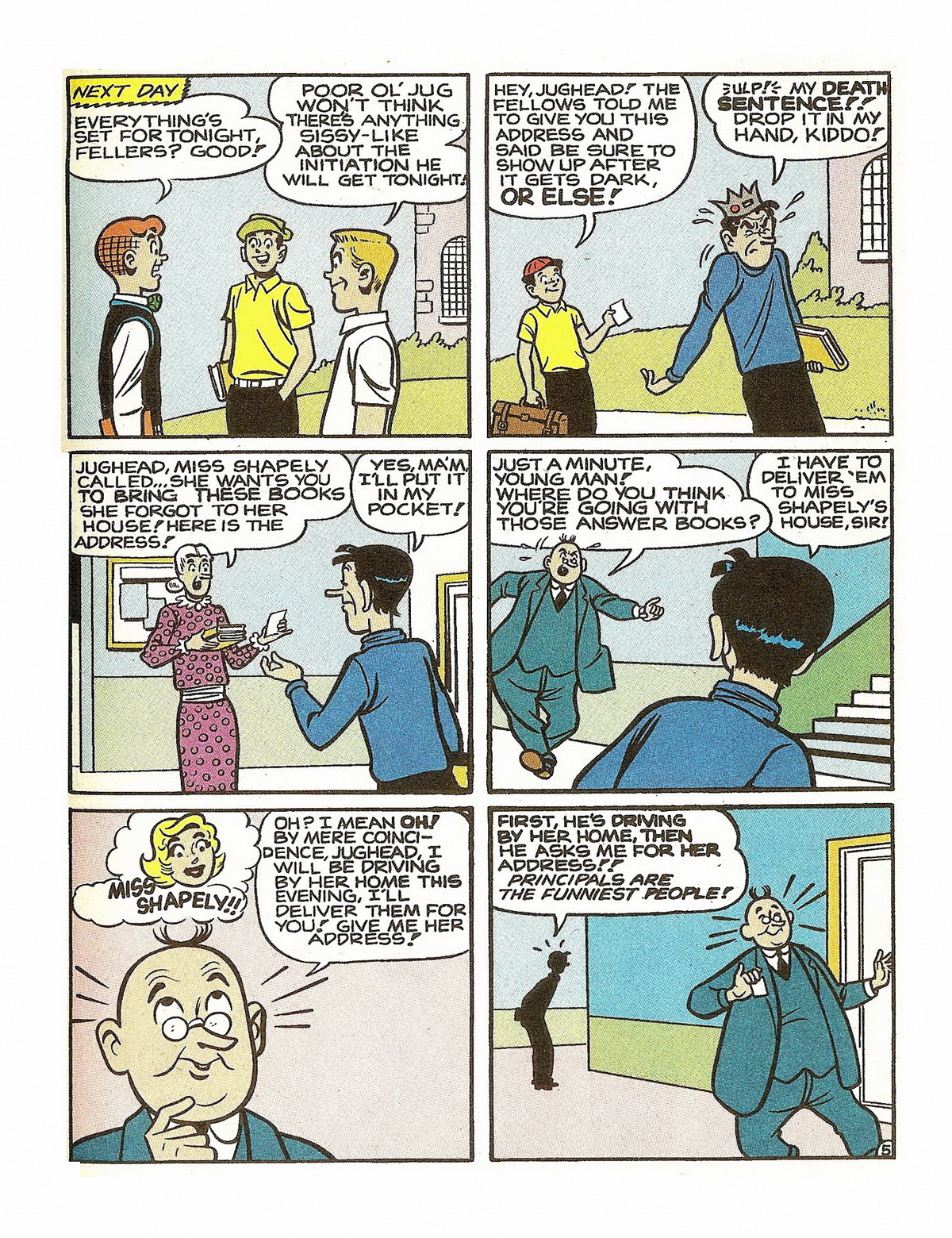 Read online Jughead's Double Digest Magazine comic -  Issue #59 - 123