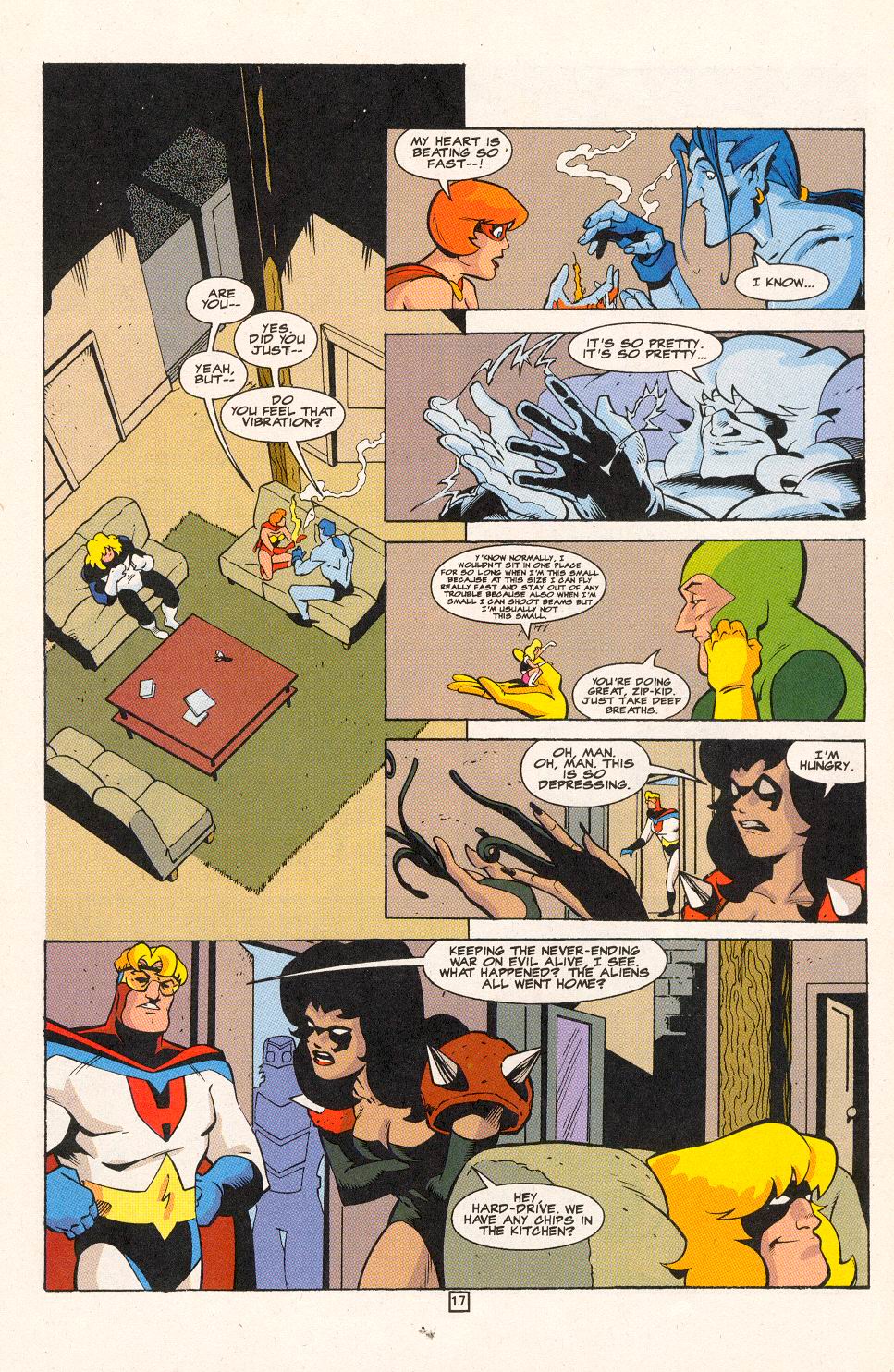 Read online Young Heroes in Love comic -  Issue #5 - 18