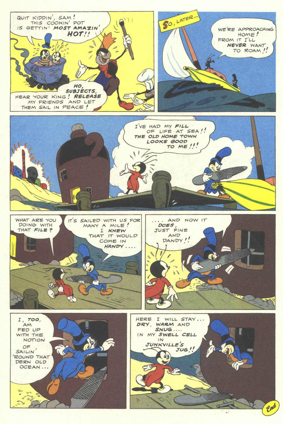 Read online Walt Disney's Comics and Stories comic -  Issue #553 - 24