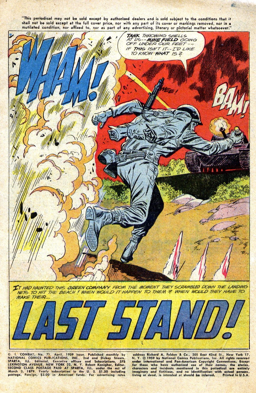 Read online G.I. Combat (1952) comic -  Issue #71 - 2