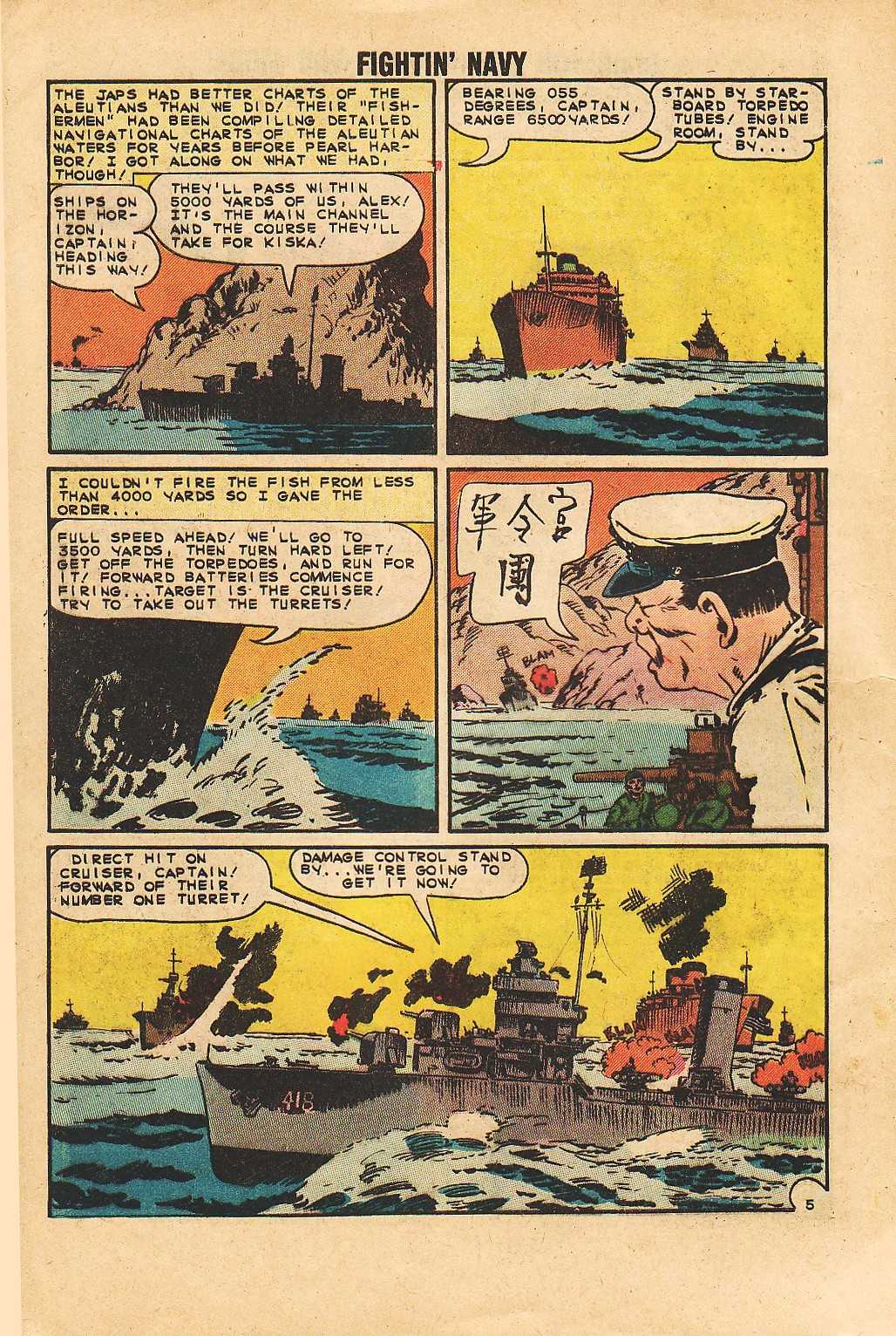 Read online Fightin' Navy comic -  Issue #113 - 8