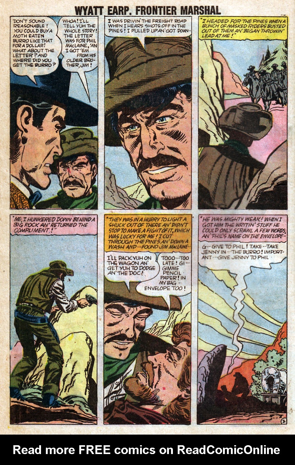 Read online Wyatt Earp Frontier Marshal comic -  Issue #21 - 69