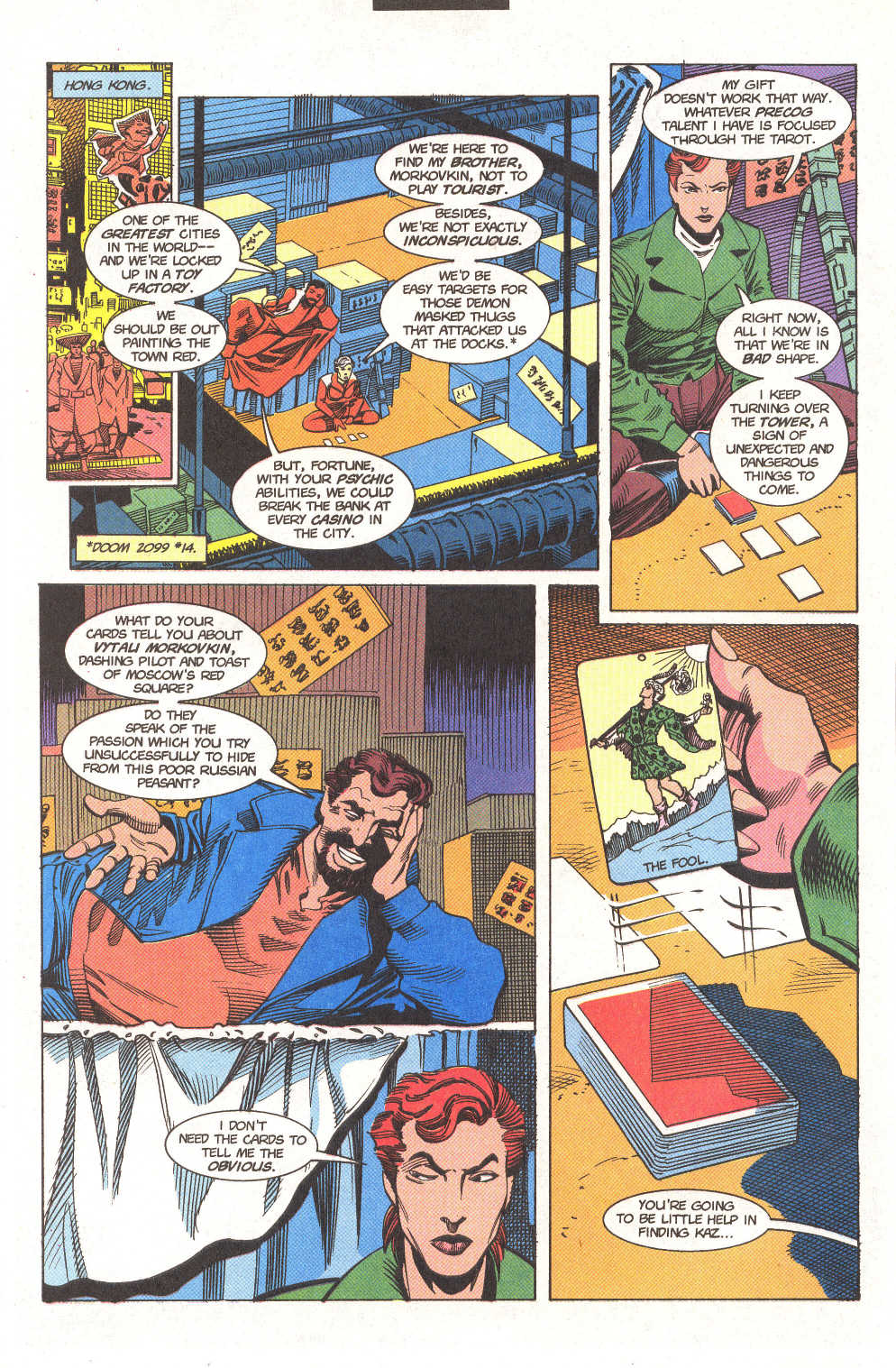 Read online Doom 2099 comic -  Issue #15 - 7