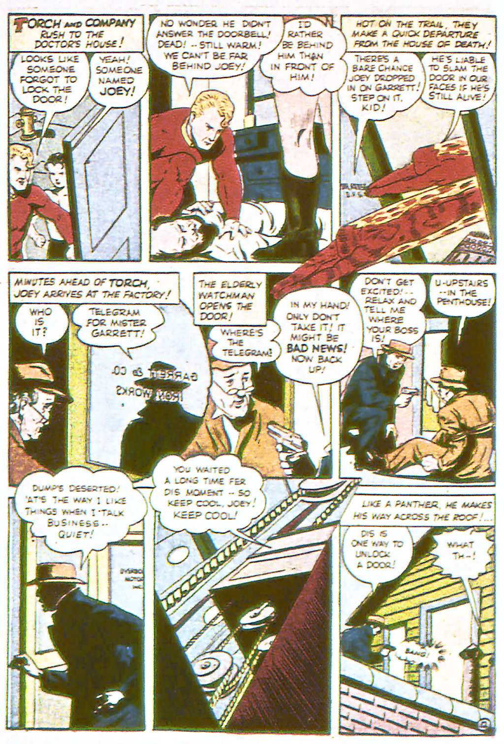 Read online The Human Torch (1940) comic -  Issue #9 - 58