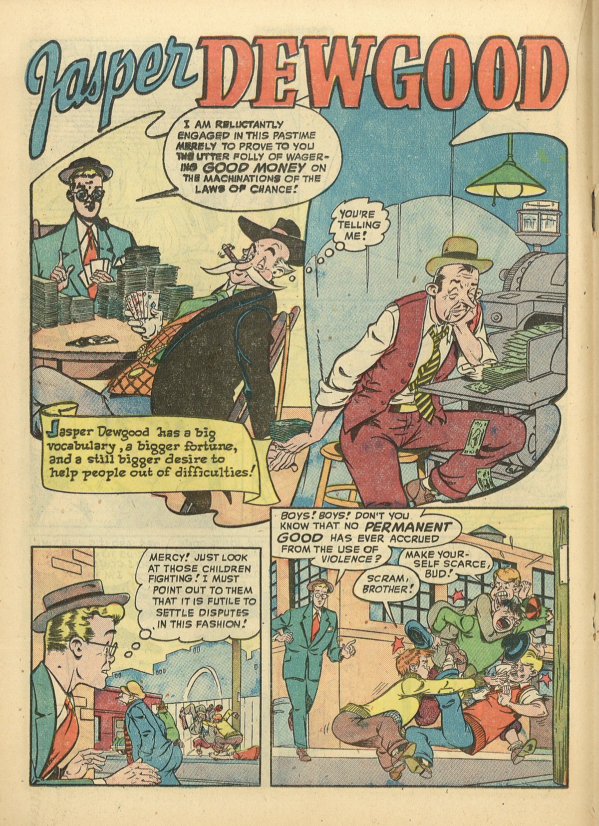 Read online Kid Eternity (1946) comic -  Issue #12 - 26