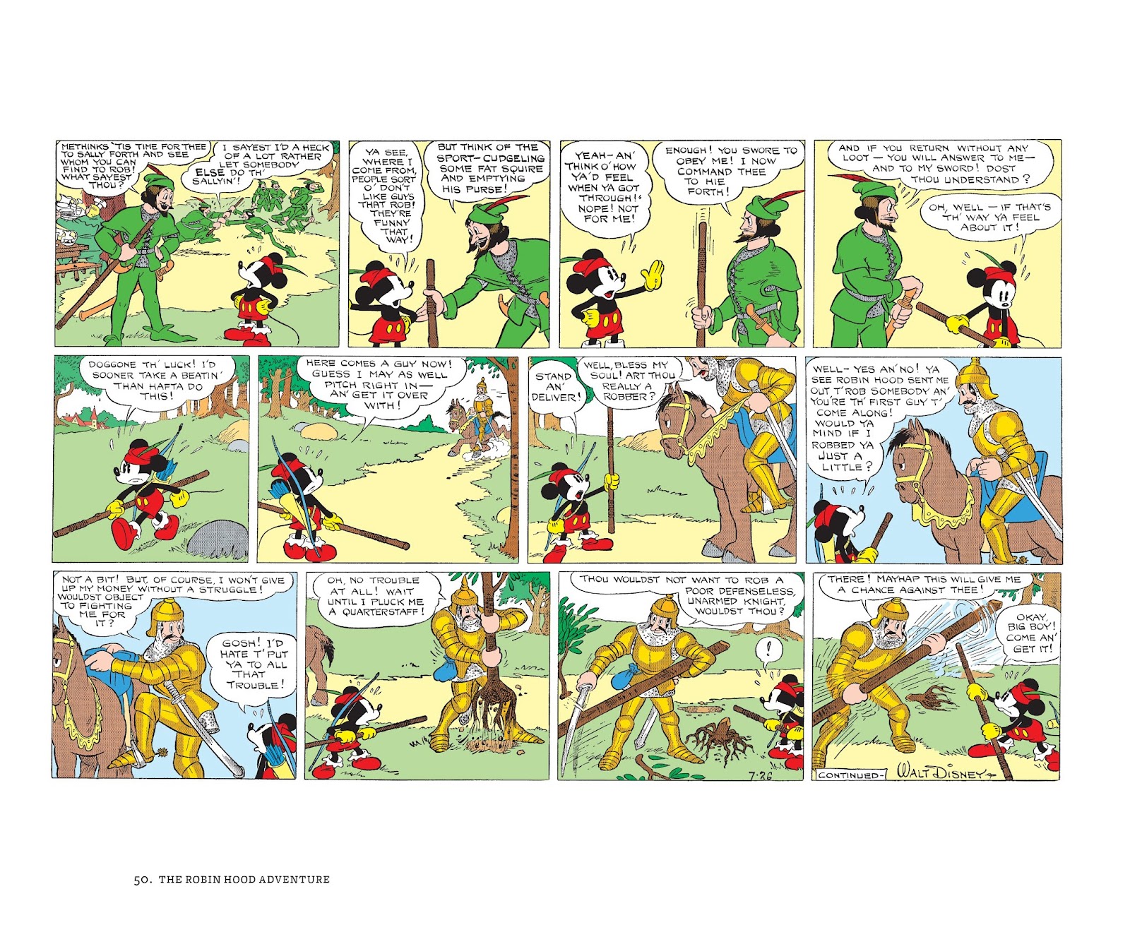 Walt Disney's Mickey Mouse Color Sundays issue TPB 2 (Part 1) - Page 50