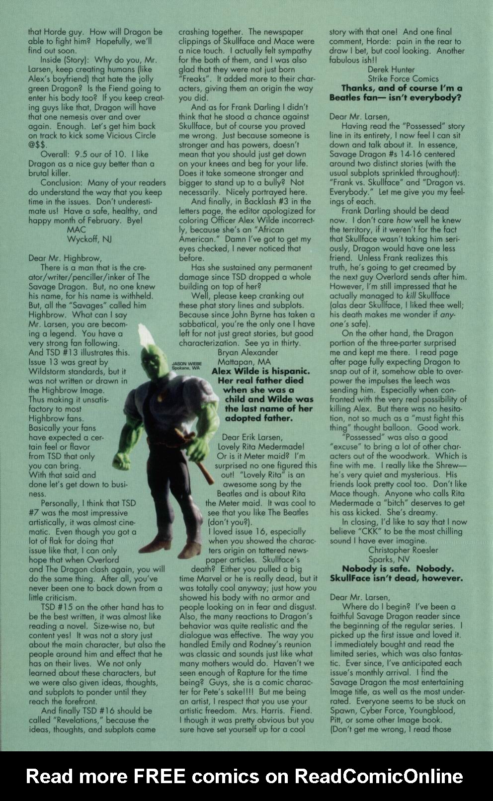 Read online The Savage Dragon (1993) comic -  Issue #17 - 29