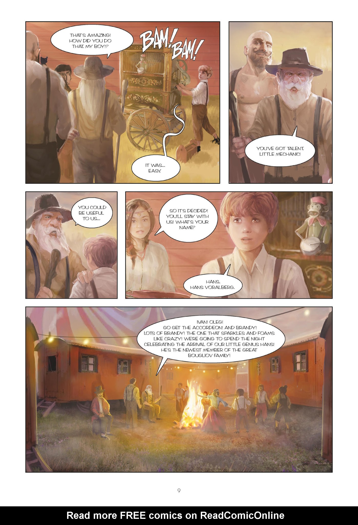 Read online Syberia comic -  Issue #2 - 9