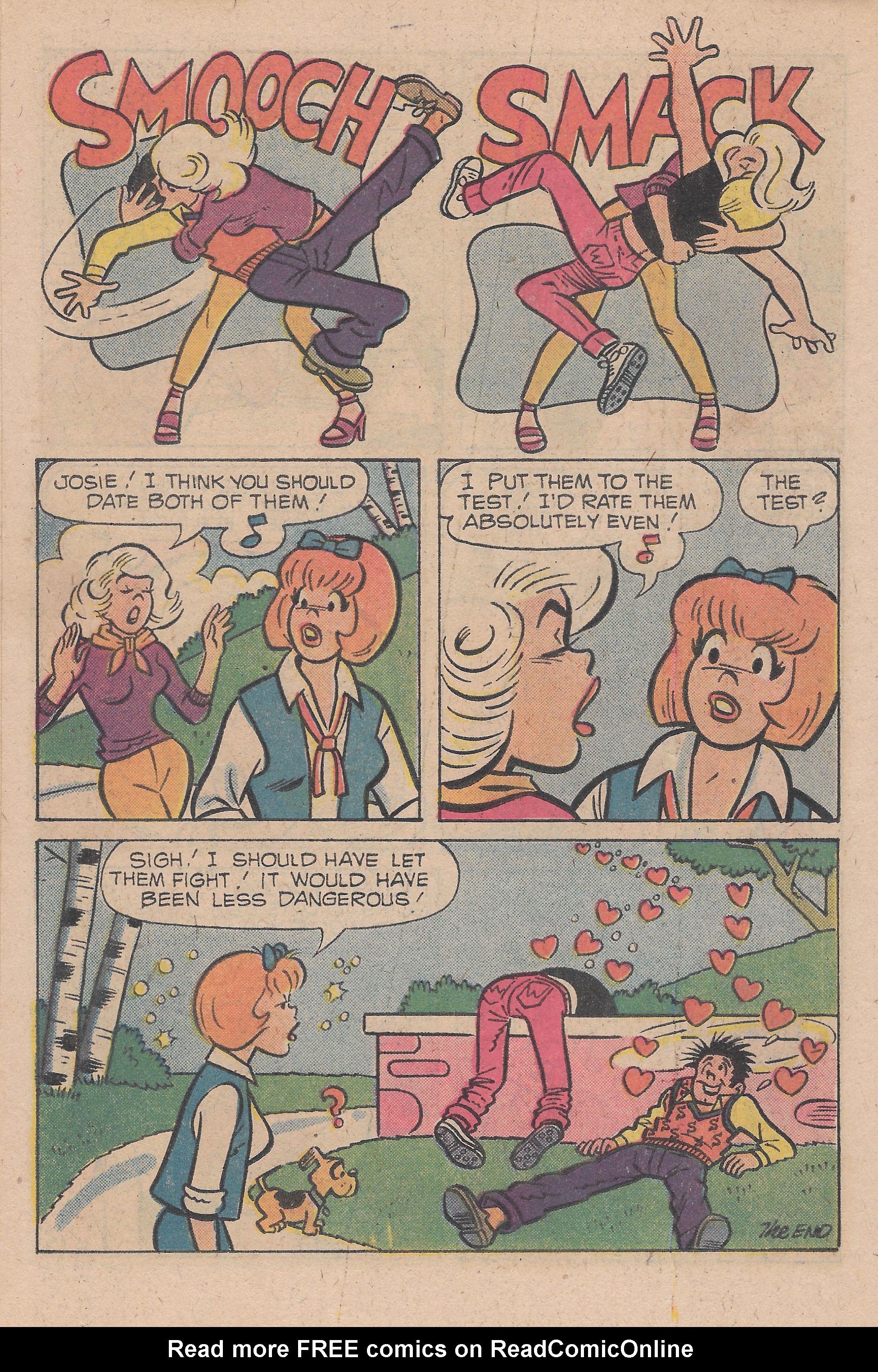 Read online Archie's TV Laugh-Out comic -  Issue #77 - 17