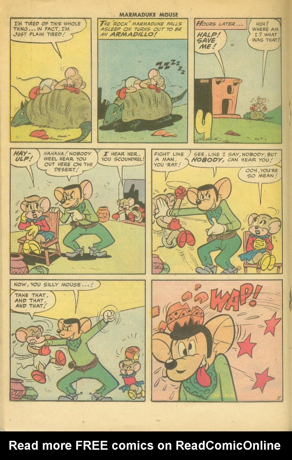 Read online Marmaduke Mouse comic -  Issue #64 - 18
