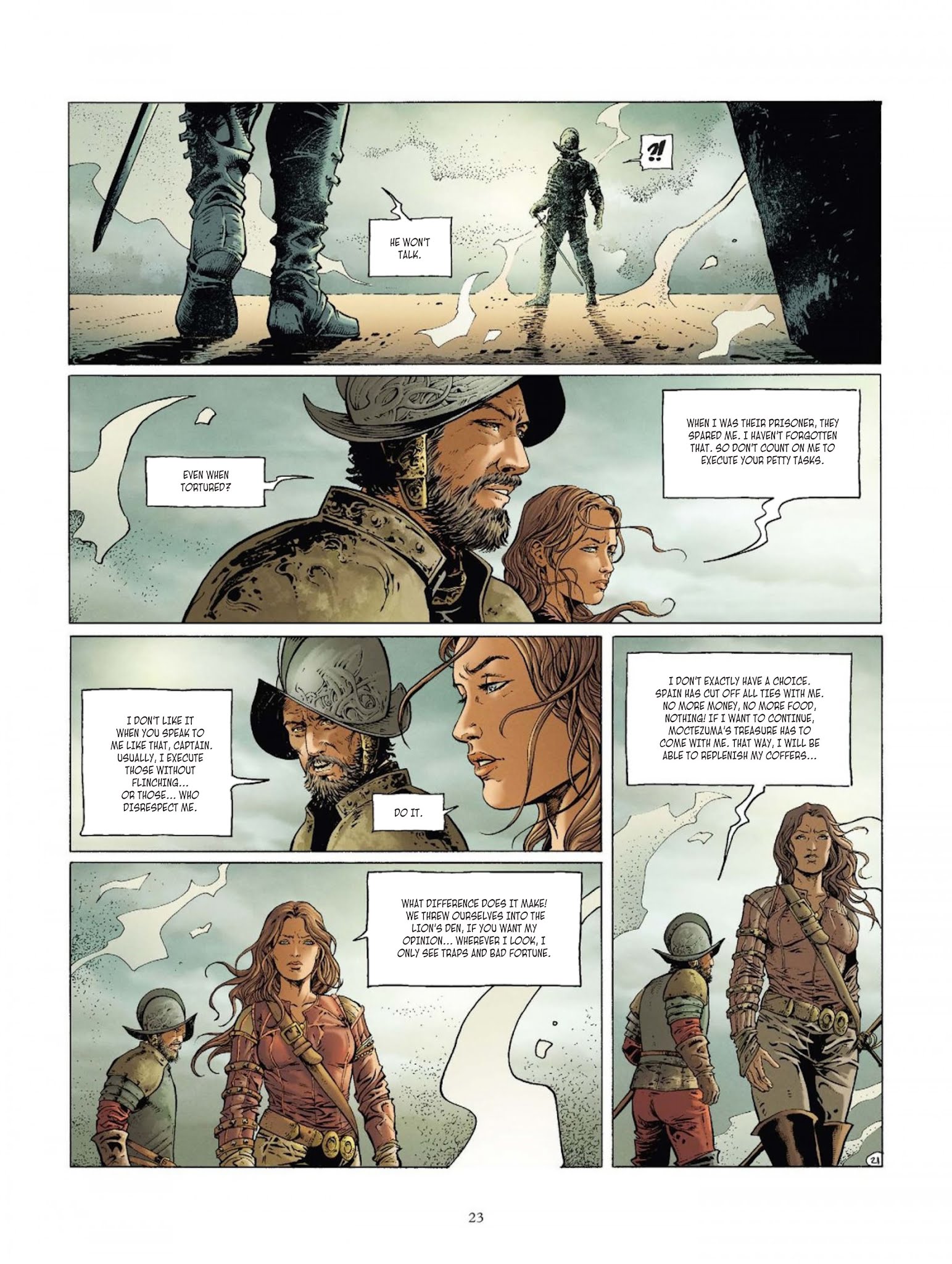 Read online Conquistador comic -  Issue #4 - 26