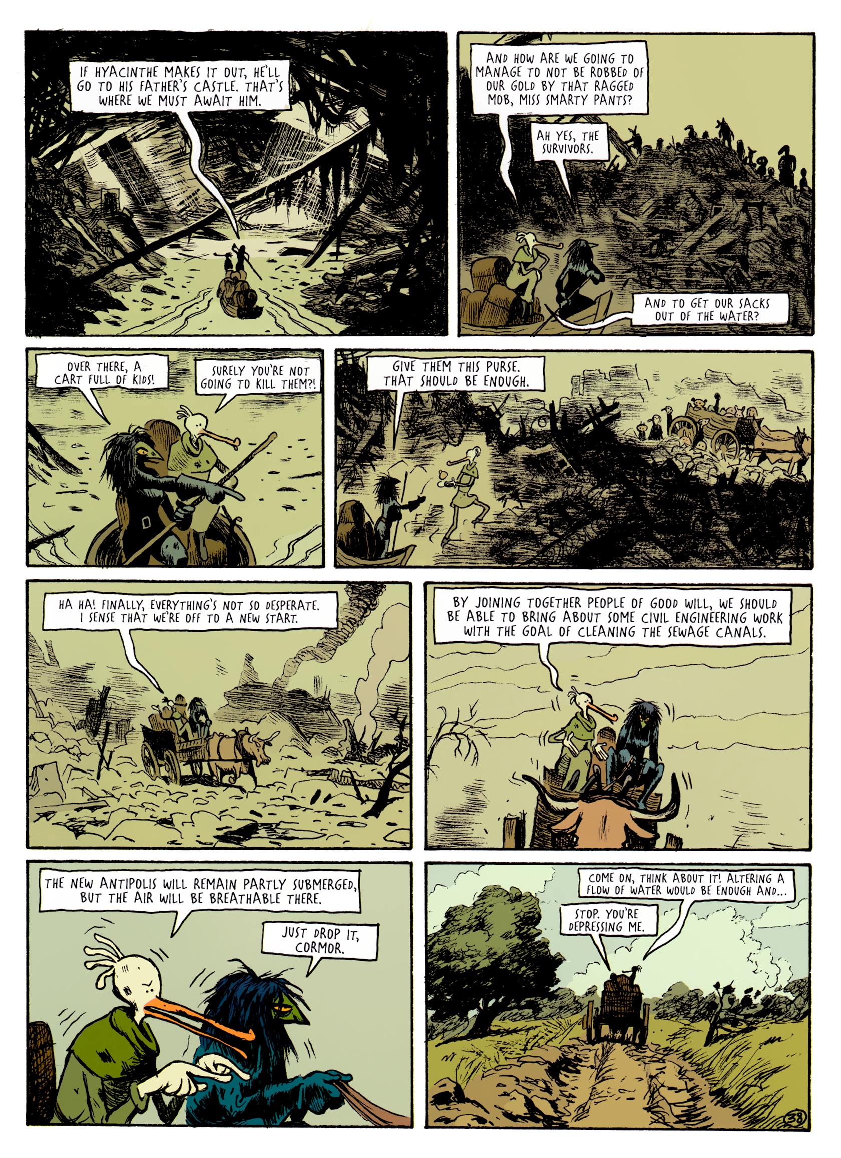 Read online Dungeon - The Early Years comic -  Issue # TPB 2 - 88