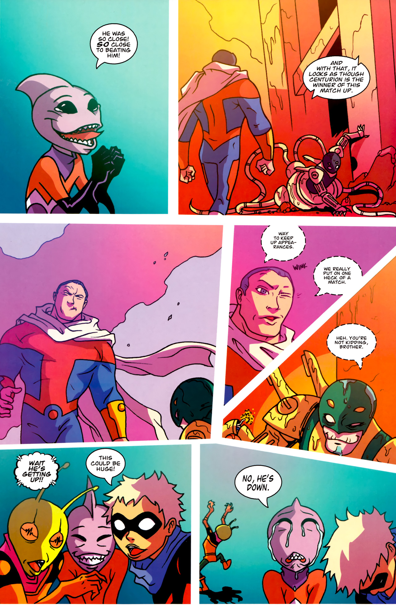 Read online Gladstone's School for World Conquerors (2011) comic -  Issue #2 - 19