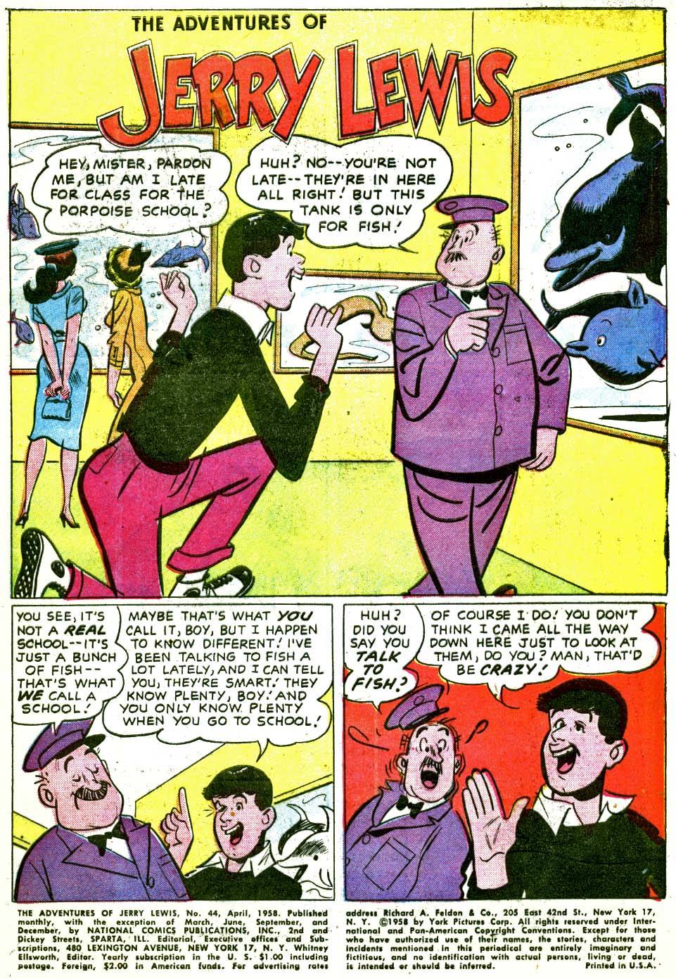 Read online The Adventures of Jerry Lewis comic -  Issue #44 - 3