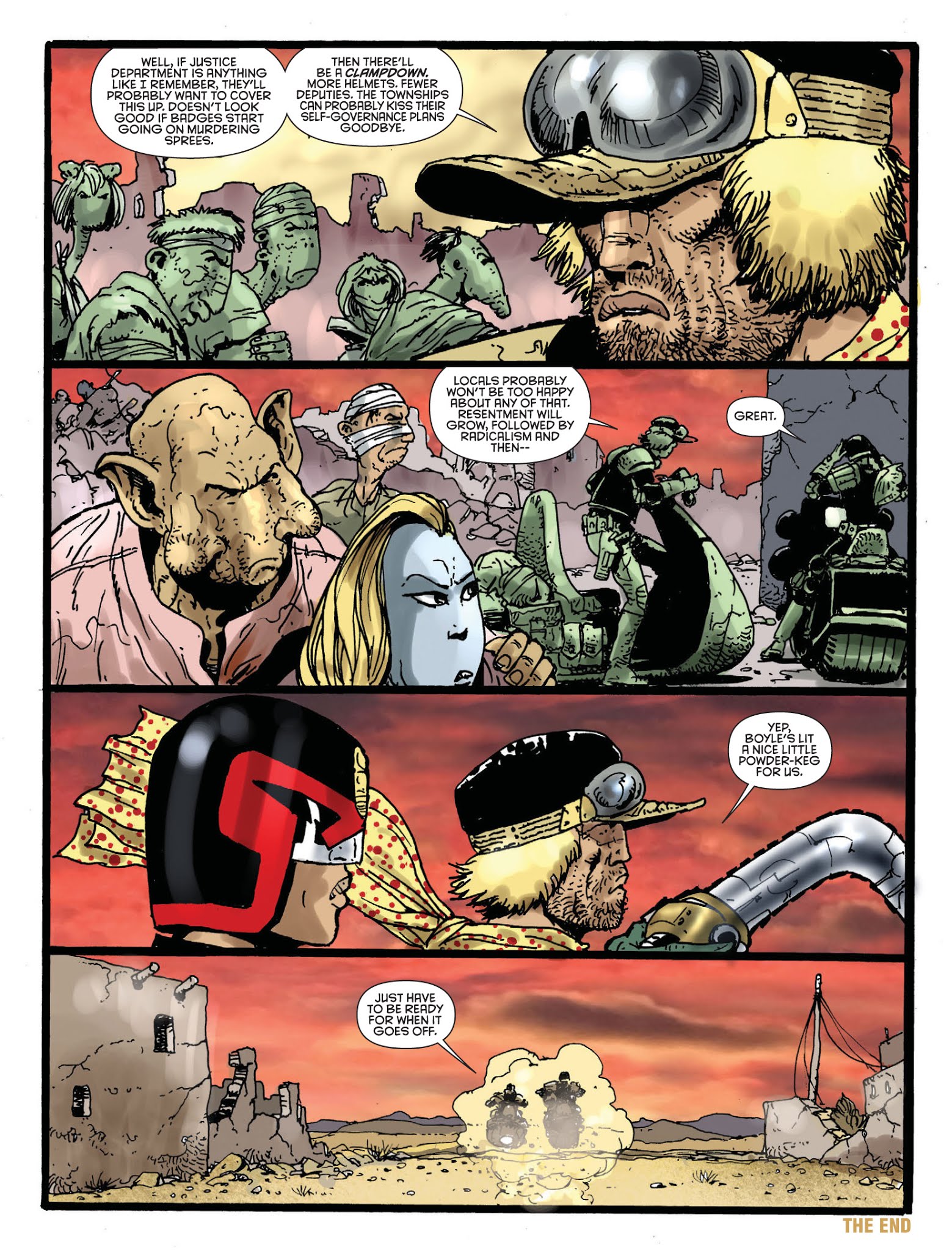 Read online Judge Dredd Megazine (Vol. 5) comic -  Issue #396 - 50