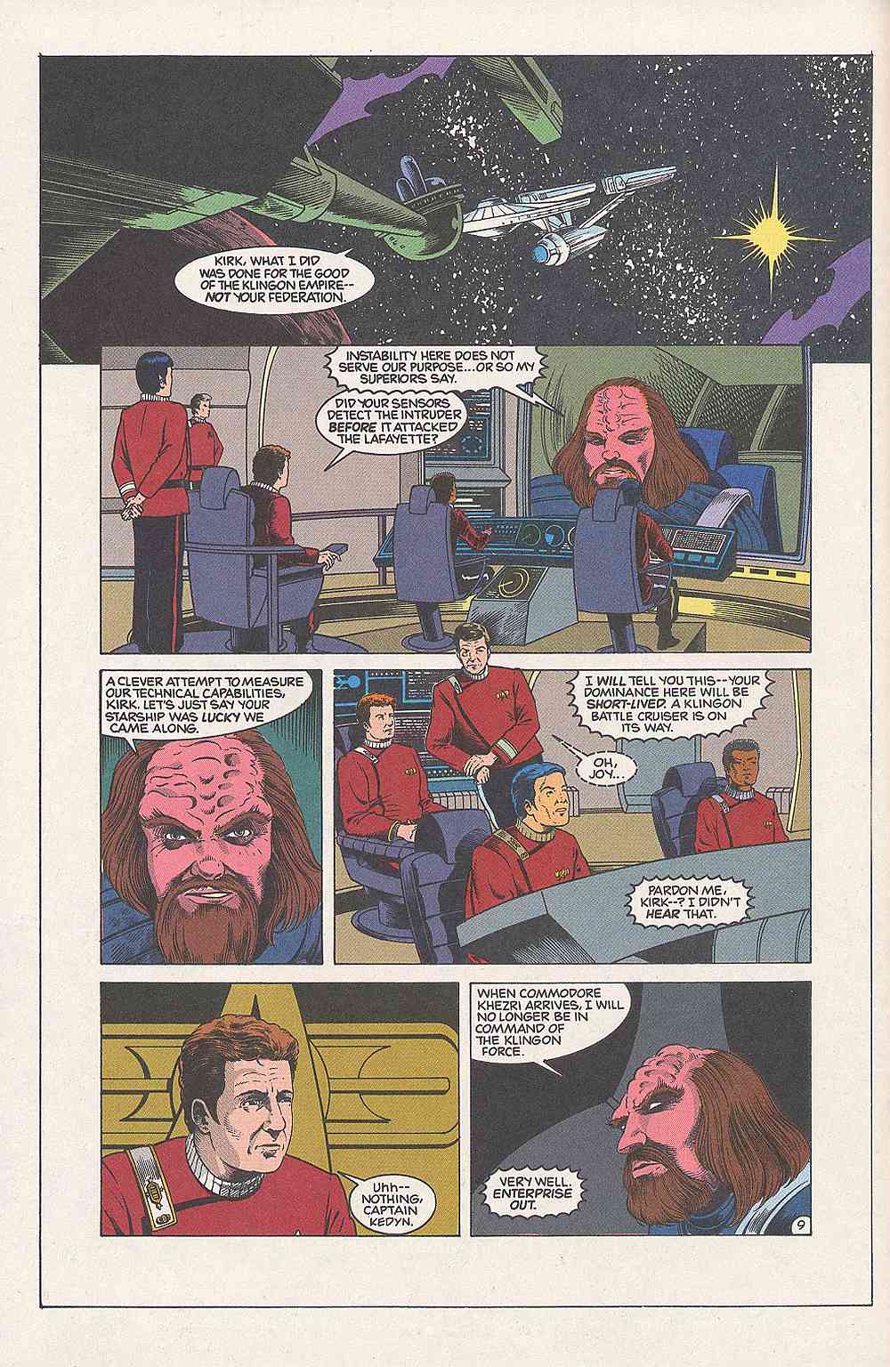 Read online Star Trek (1989) comic -  Issue #17 - 9