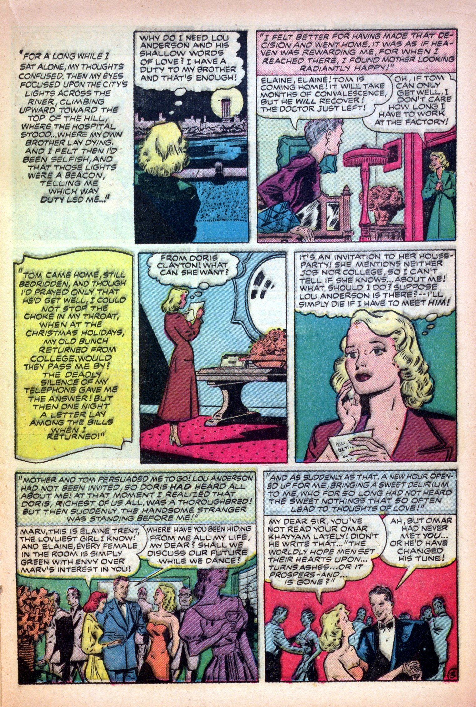 Read online Romantic Love comic -  Issue #1 - 33