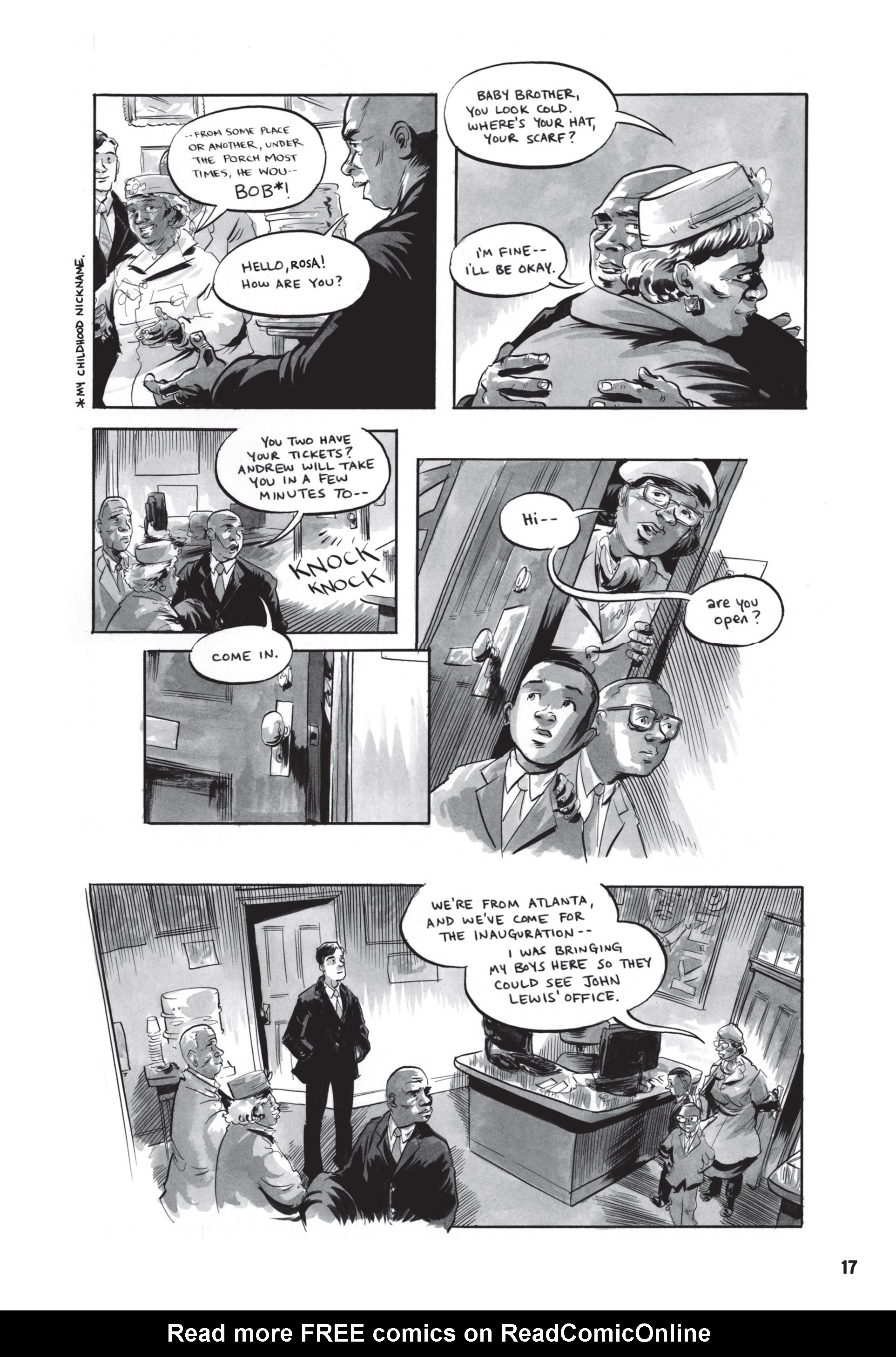 Read online March comic -  Issue #1 - 15