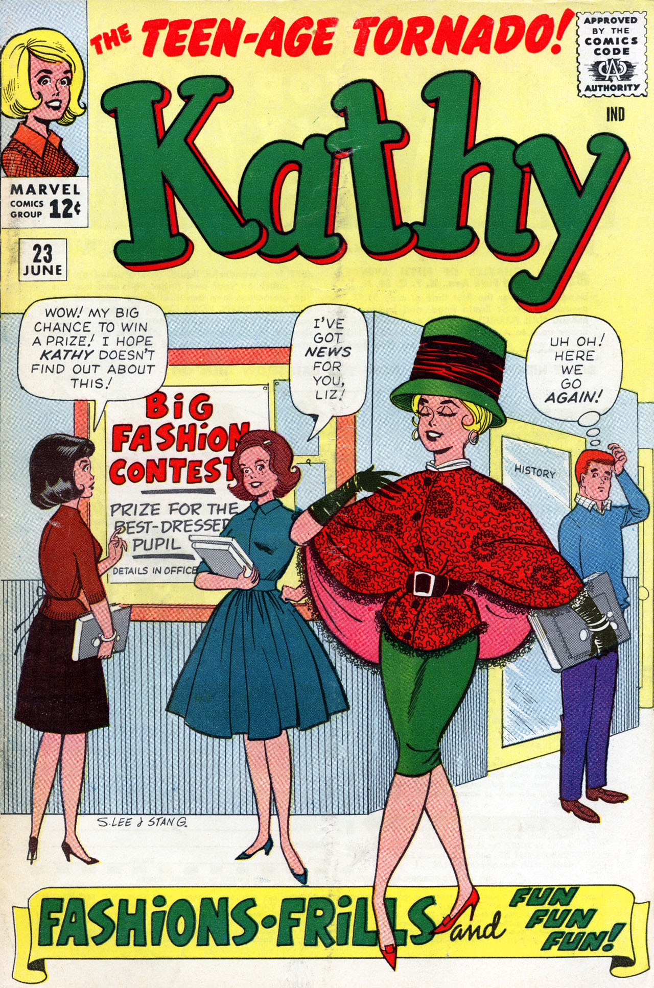 Read online Kathy (1959) comic -  Issue #23 - 1