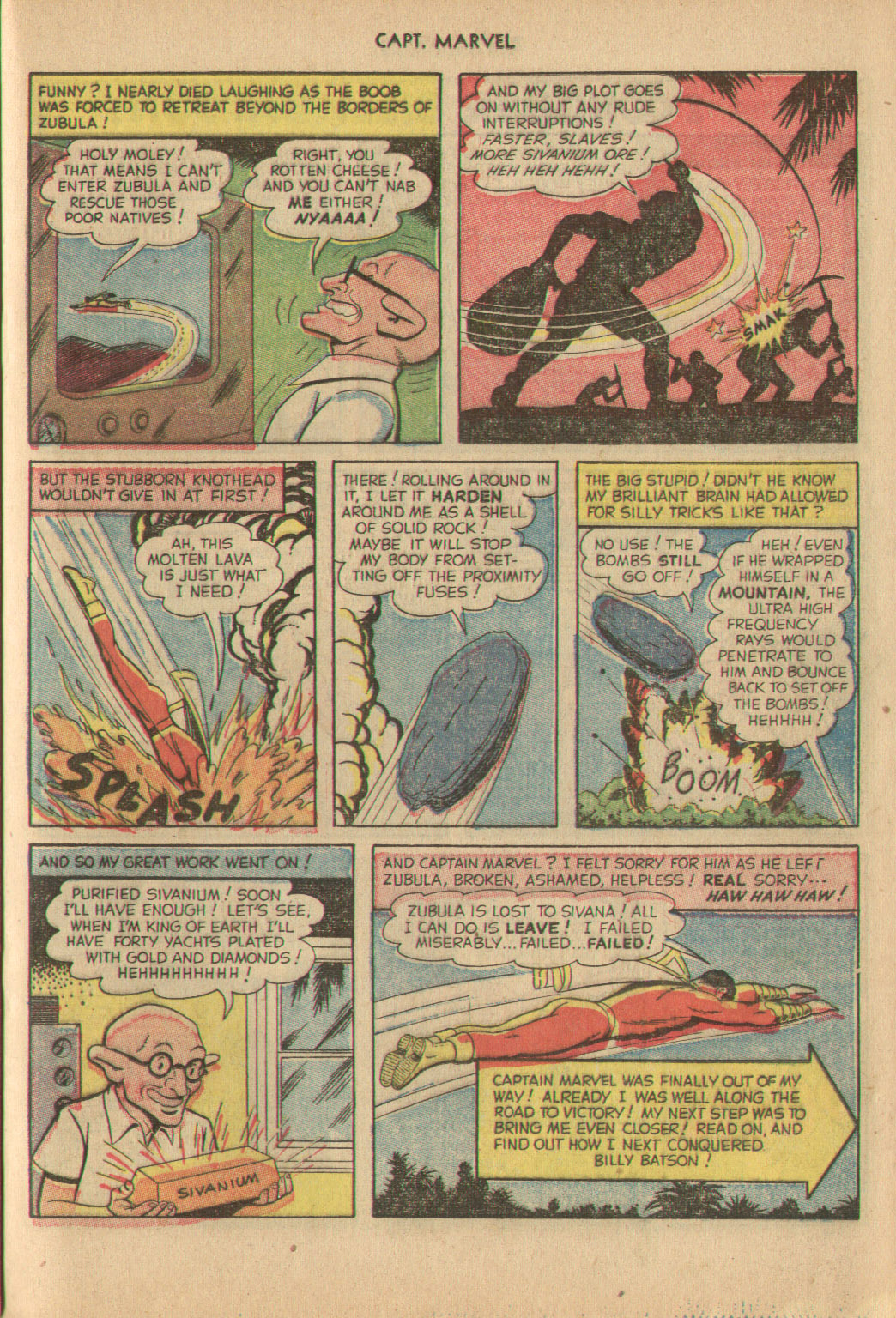 Read online Captain Marvel Adventures comic -  Issue #150 - 21