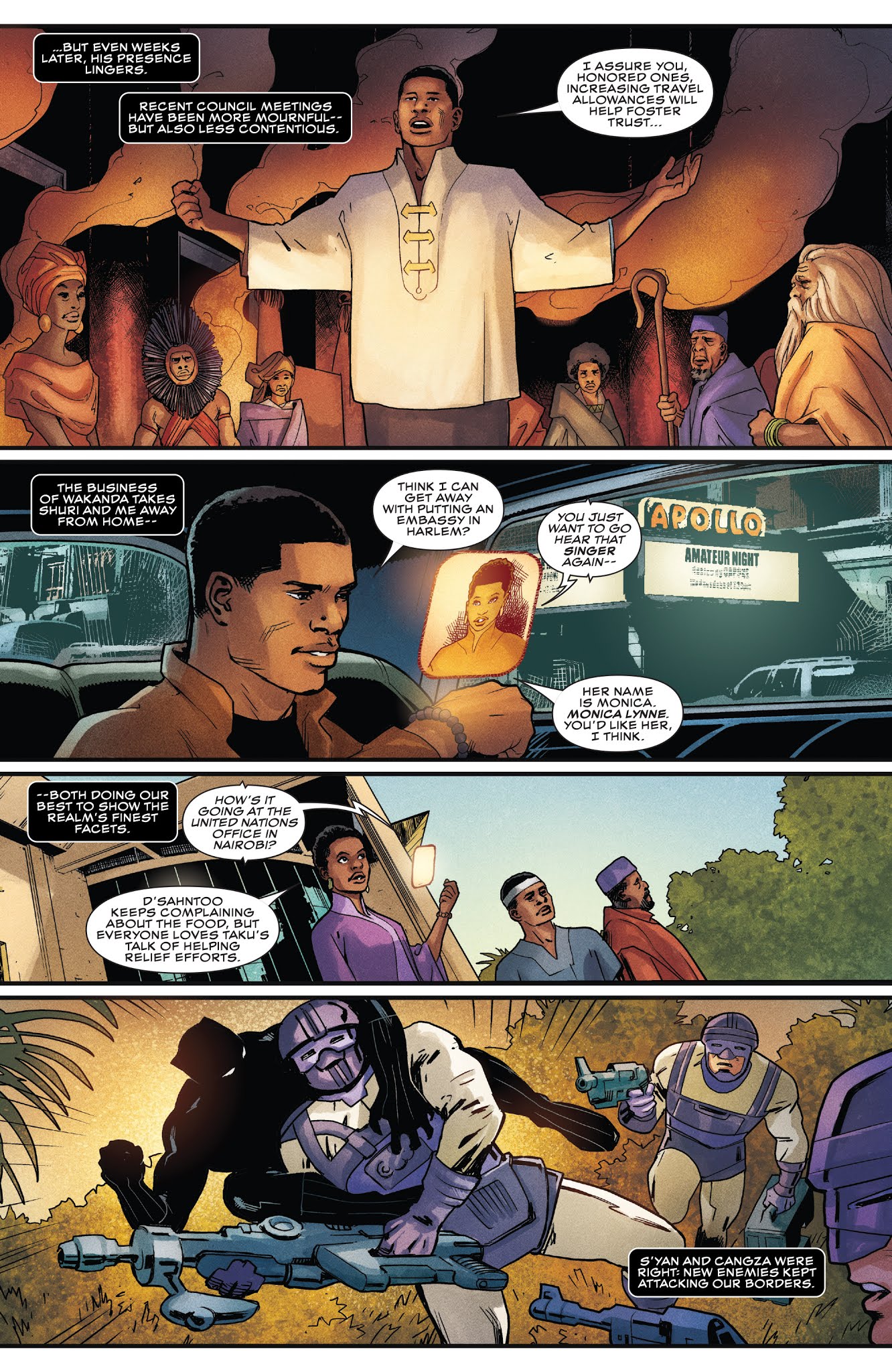 Read online Rise of the Black Panther comic -  Issue #6 - 22