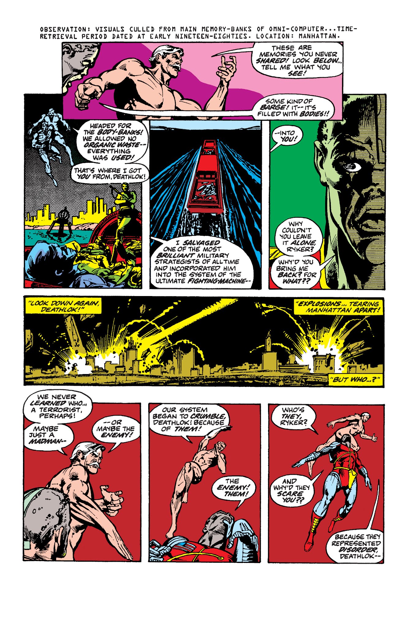 Read online Deathlok the Demolisher: The Complete Collection comic -  Issue # TPB - 159