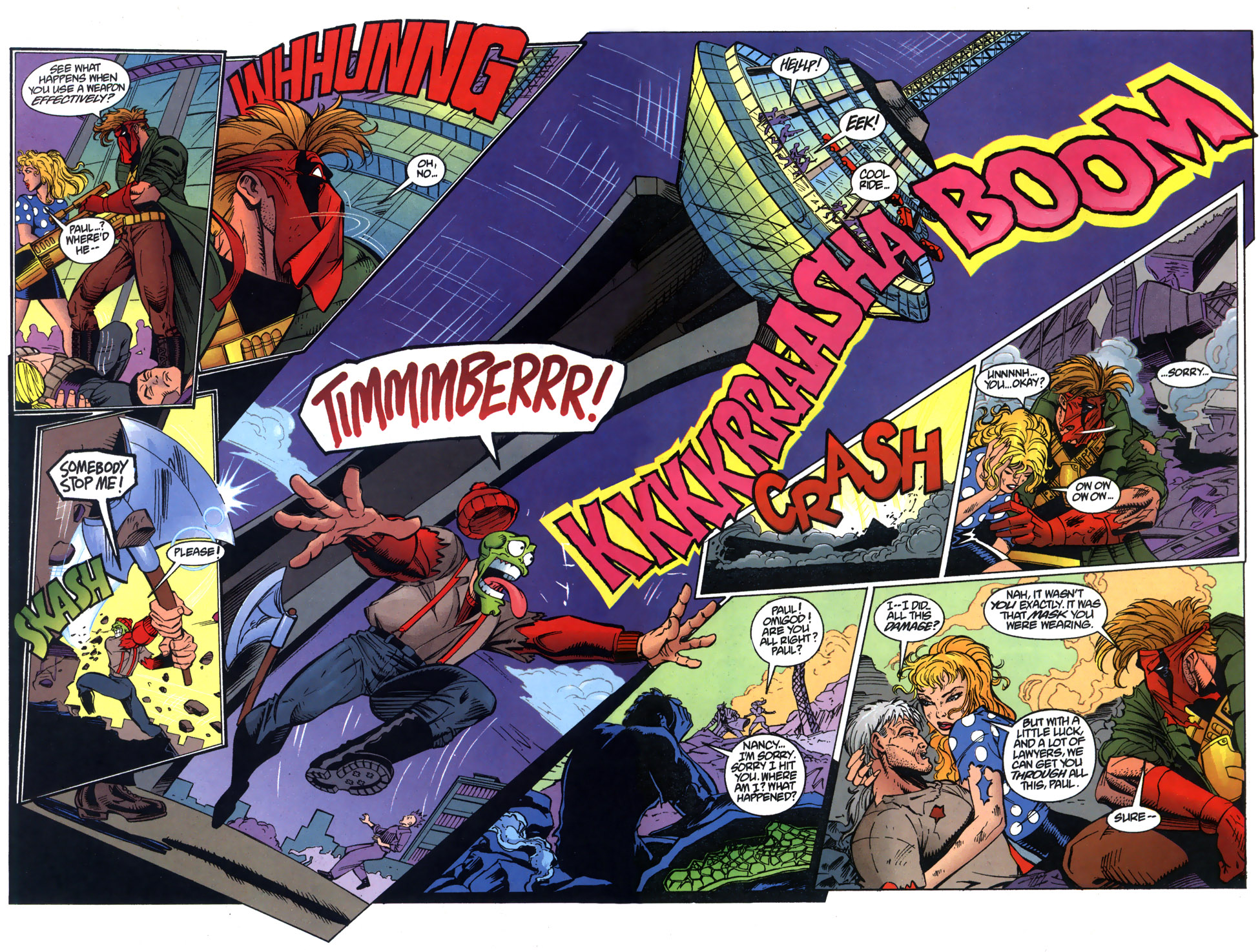 Read online Grifter and the Mask comic -  Issue #2 - 21