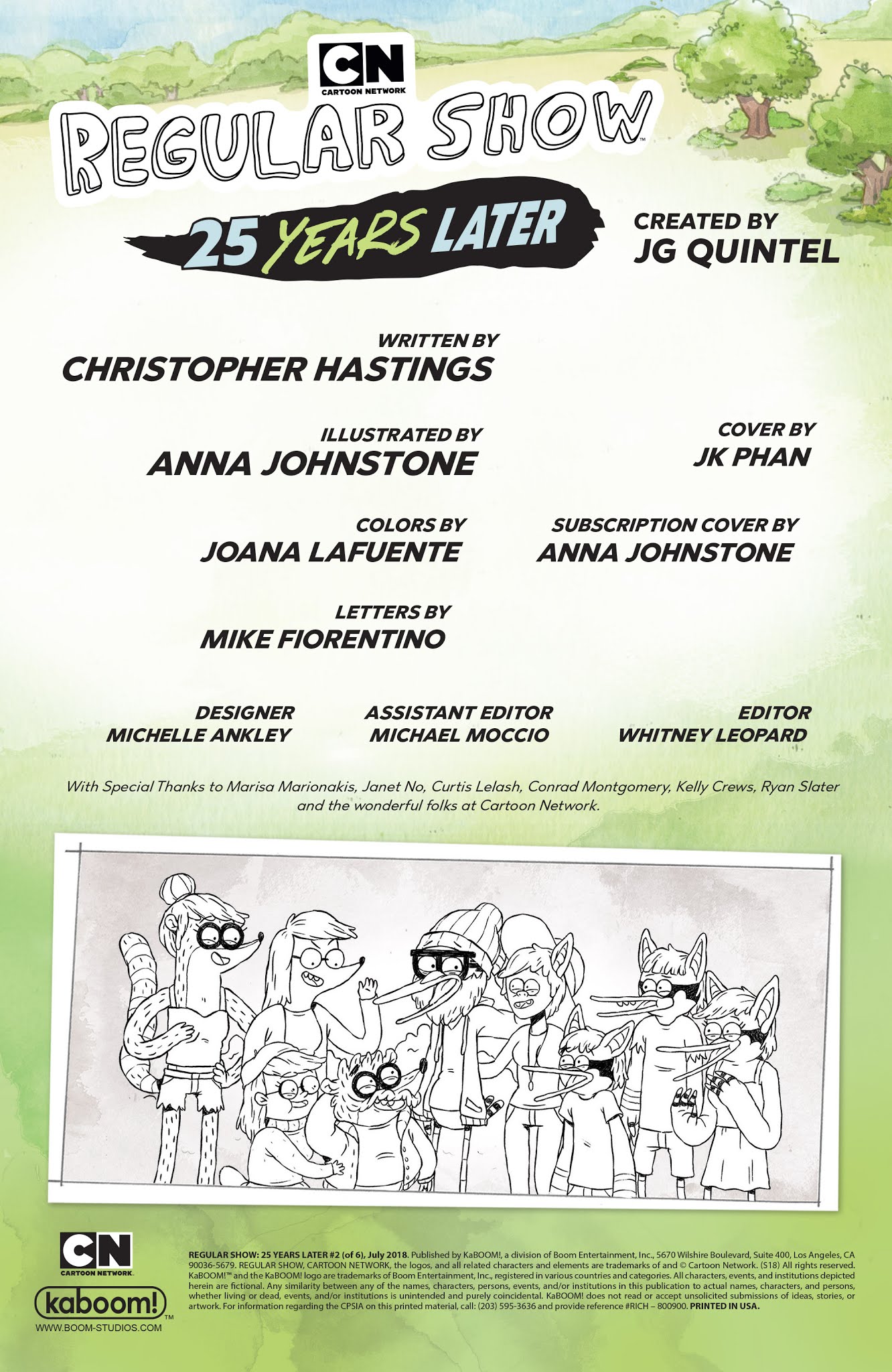 Read online Regular Show: 25 Years Later comic -  Issue #2 - 2