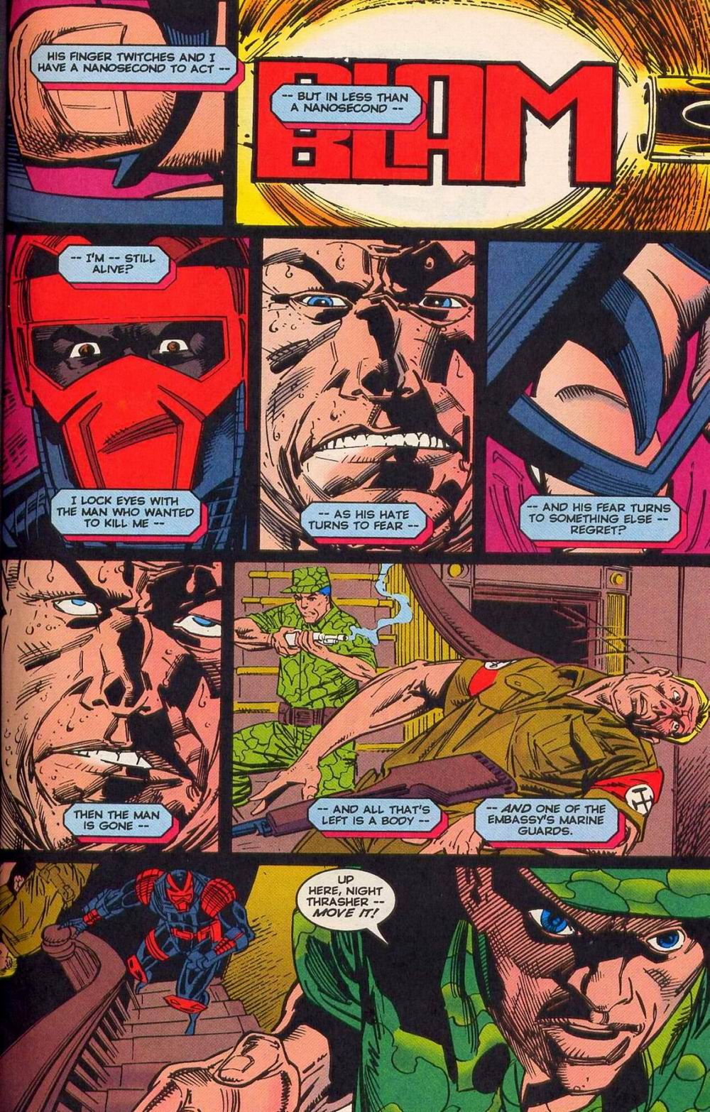 Read online Night Thrasher comic -  Issue #18 - 7